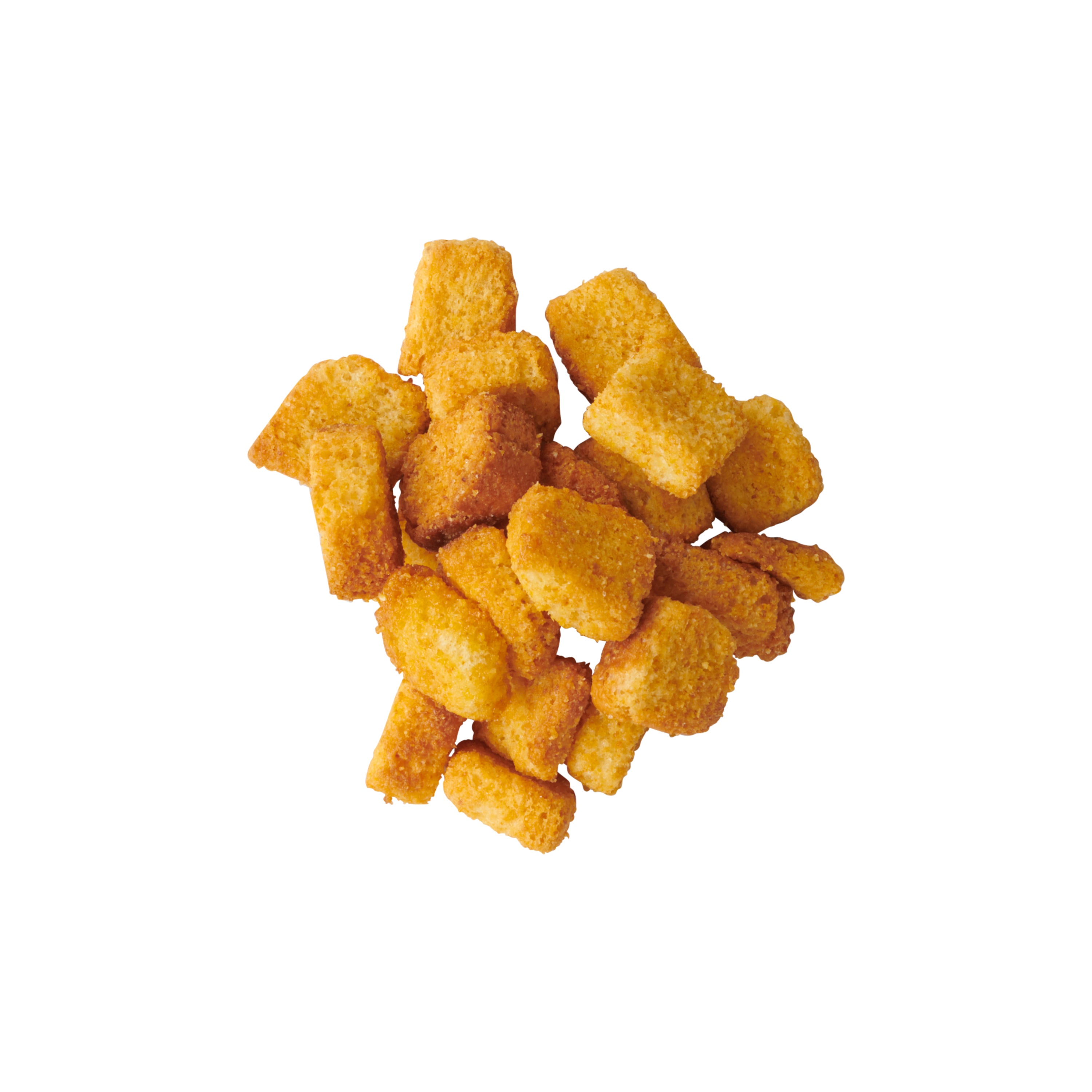Fresh Gourmet Croutons Sweet Cornbread 2.5 Pound Each - 4 Per Case.