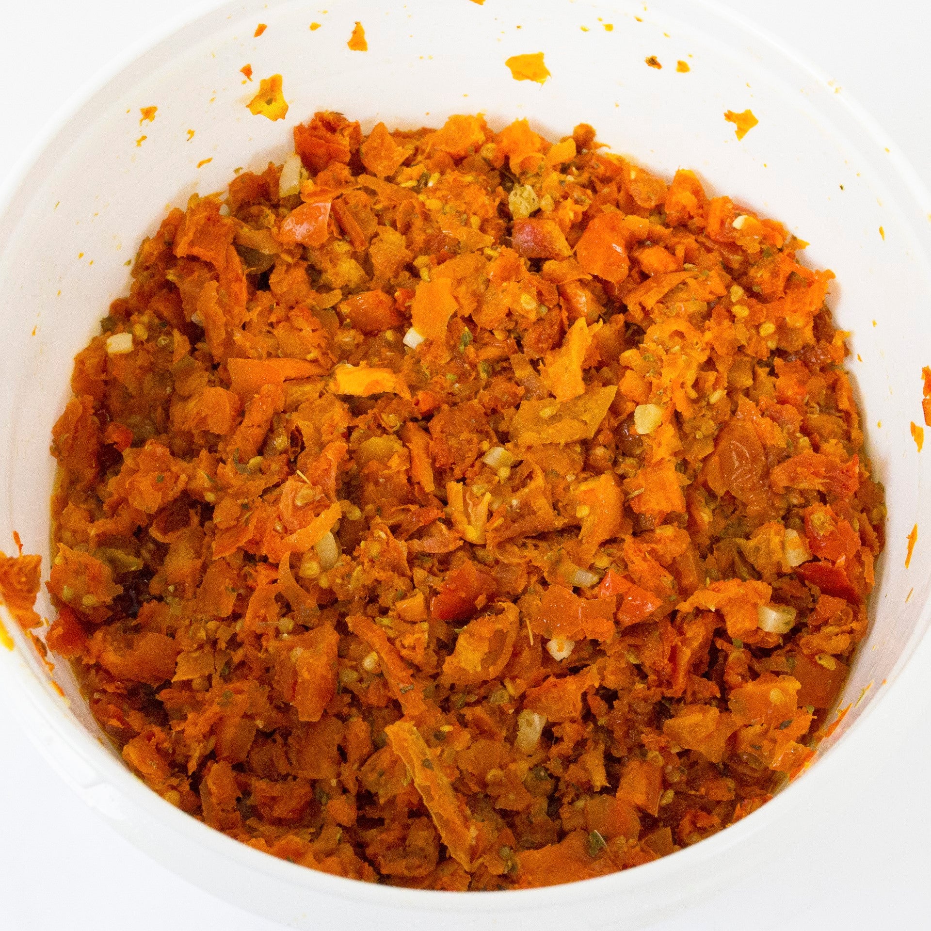 Fresh Frozen Tomato Roasted Diced With Oil 6 Pound Each - 1 Per Case.