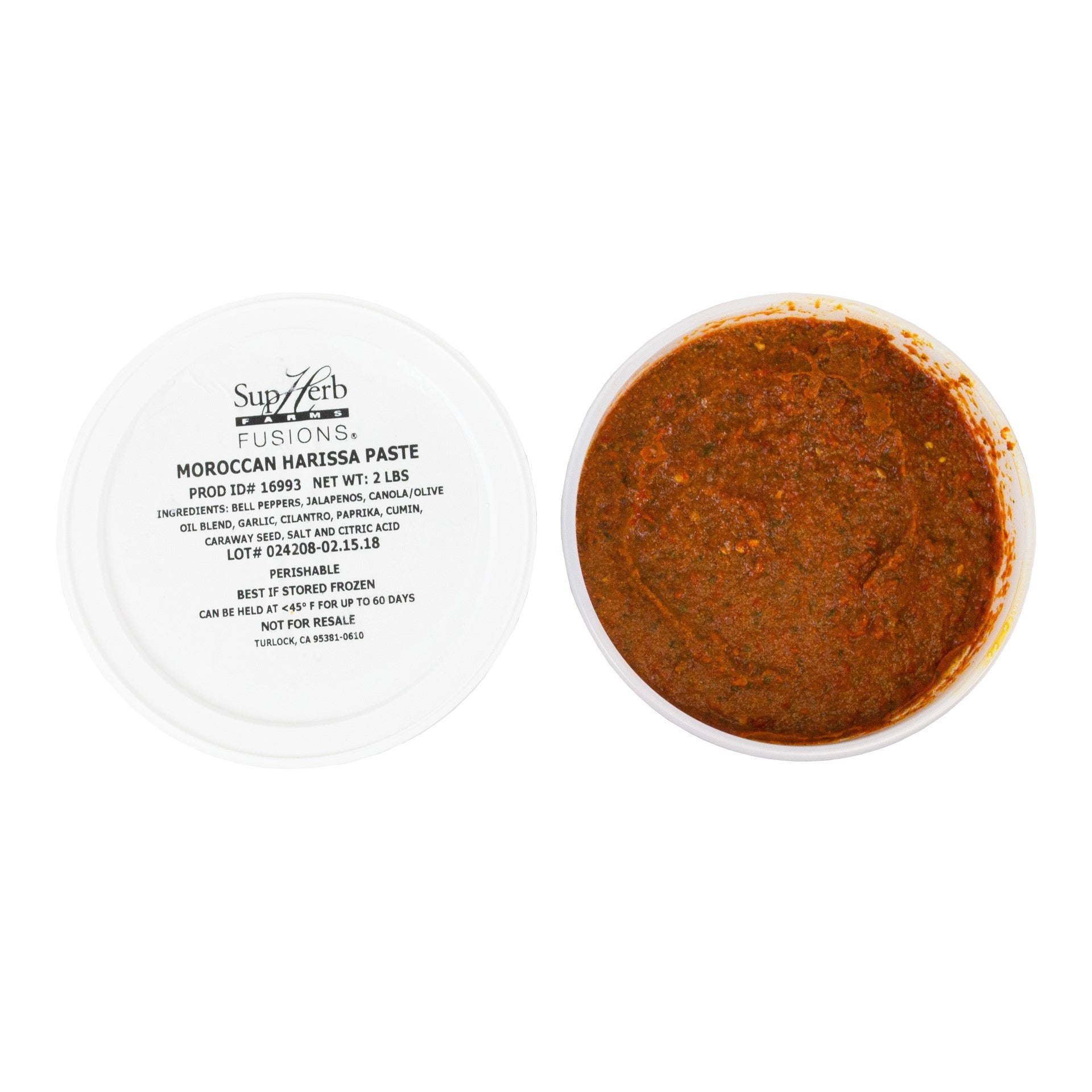 Moroccan Harissa Paste 2 Pound Each - 2 Per Case.