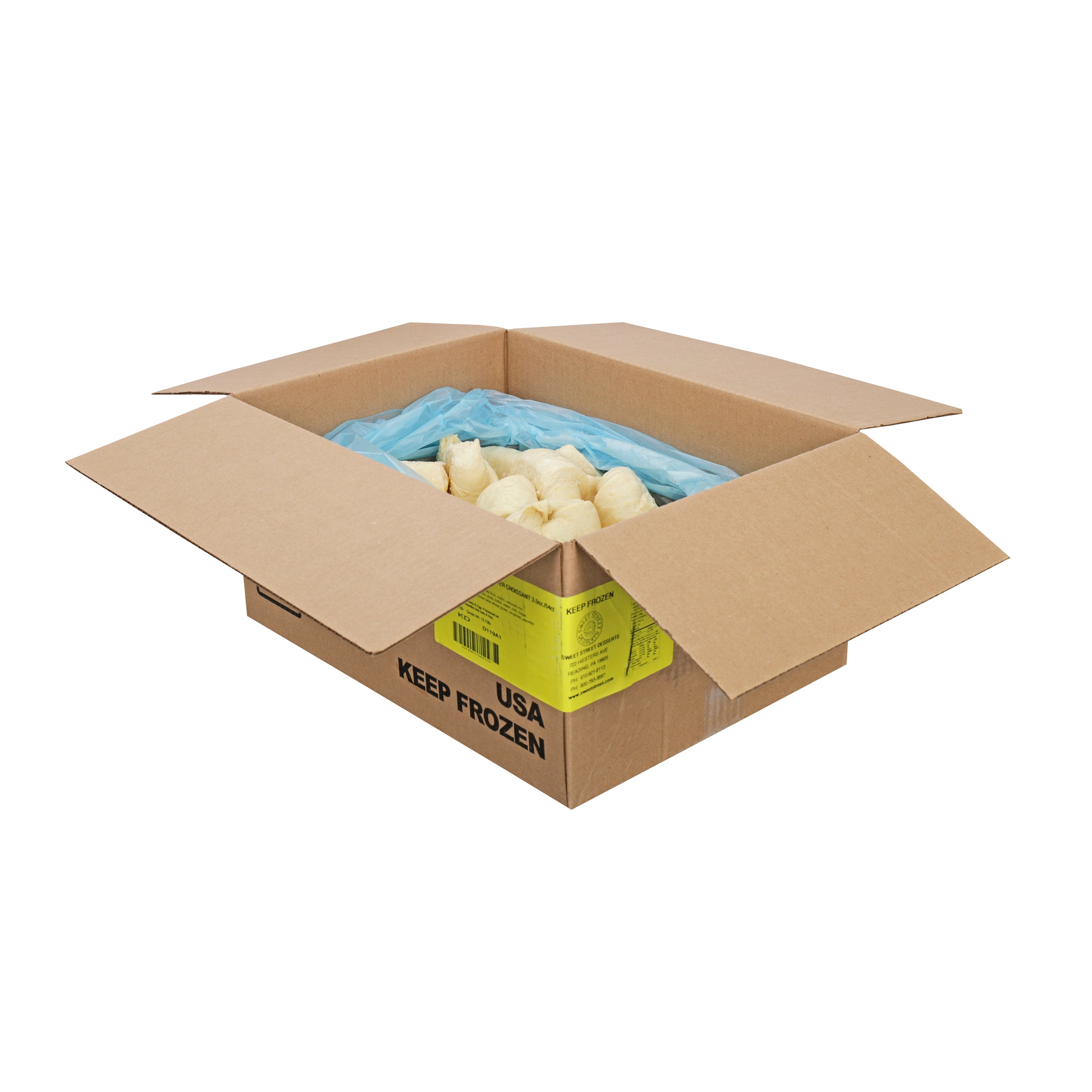 Classic Butter Croissant Preproofed 3.5 Ounce Size - 54 Per Case.