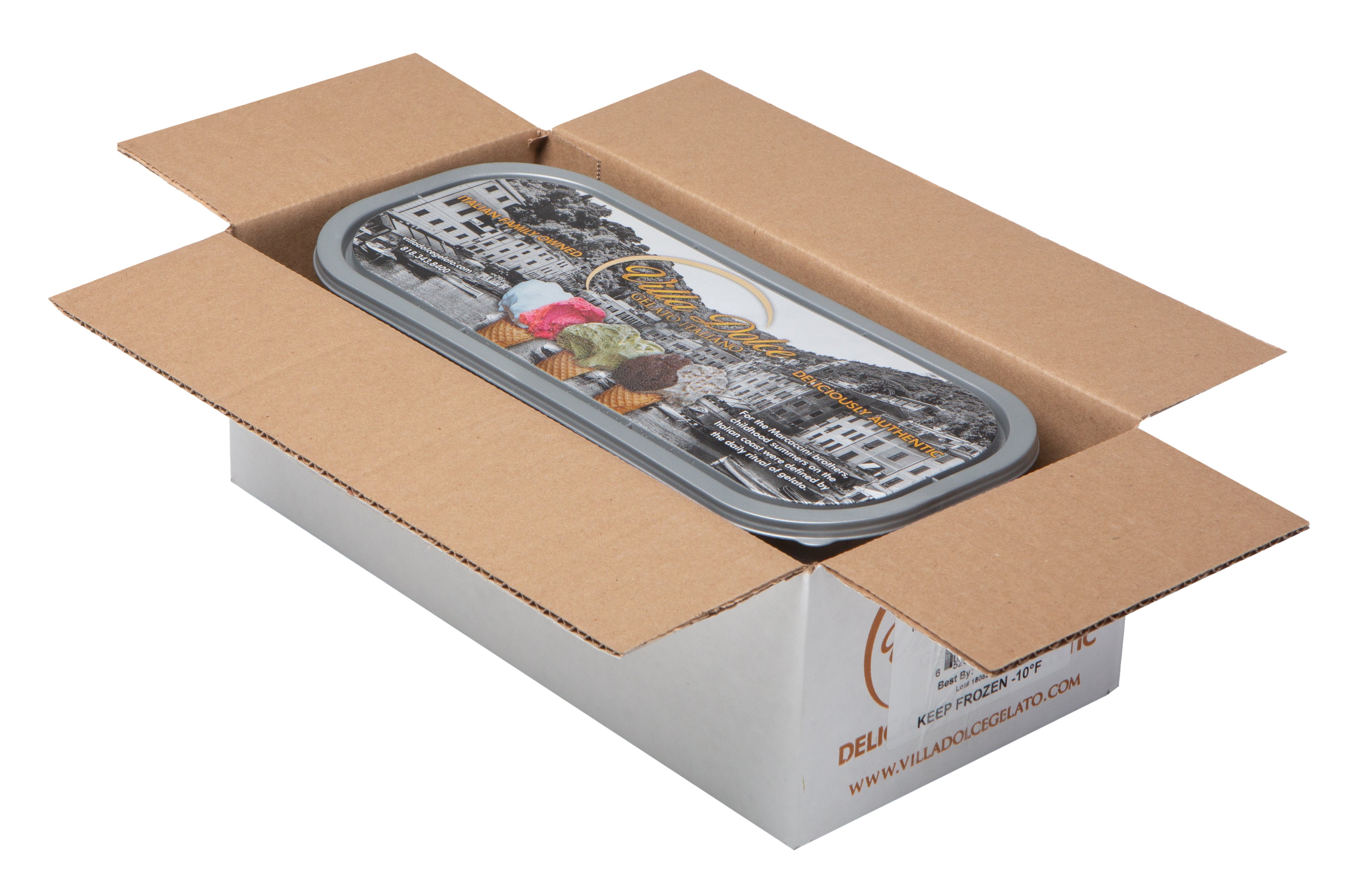 Villa Dolce Maple Roasted Butter Pecan 5 Liter - 1 Per Case.