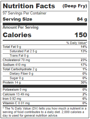 Wayne Farms Fully Cooked Seasoned Chicken Wing Sections 4.5 Pound Each - 4 Per Case.