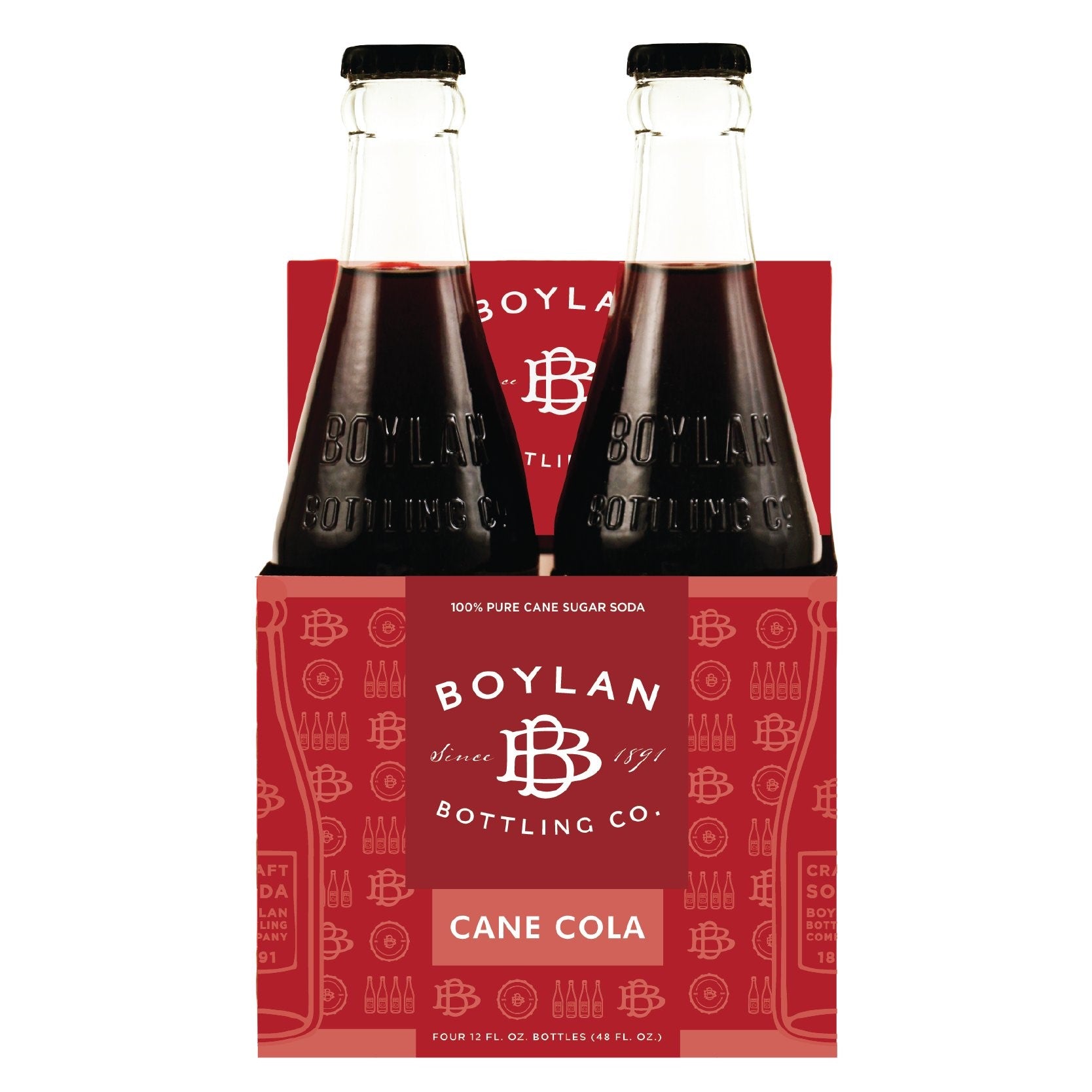 Boylan Bottling Cane Cola 12 Fluid Ounce - 24 Per Case.