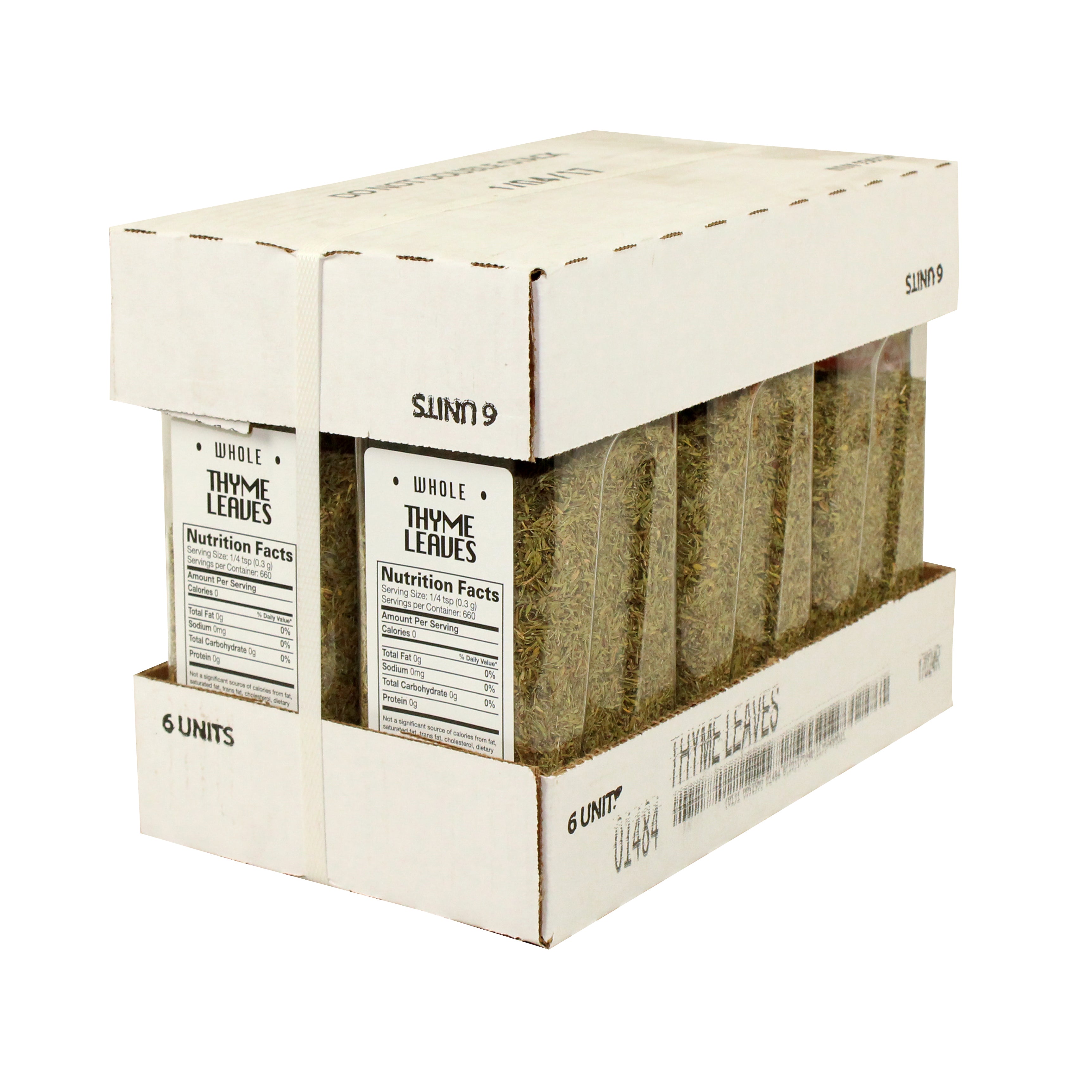 Thyme Leaves 7 Ounce Size - 6 Per Case.