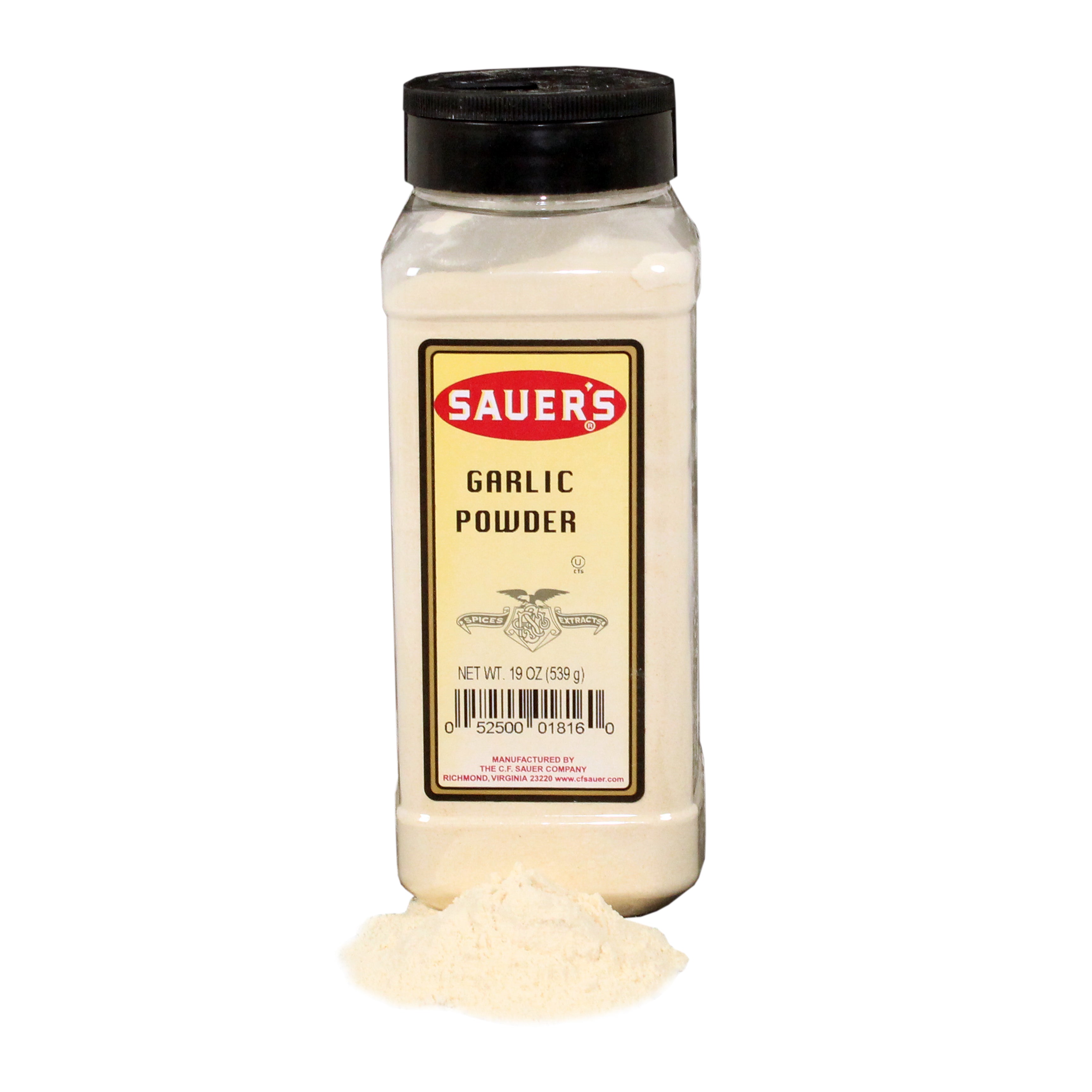 Garlic Powder 19 Ounce Size - 6 Per Case.