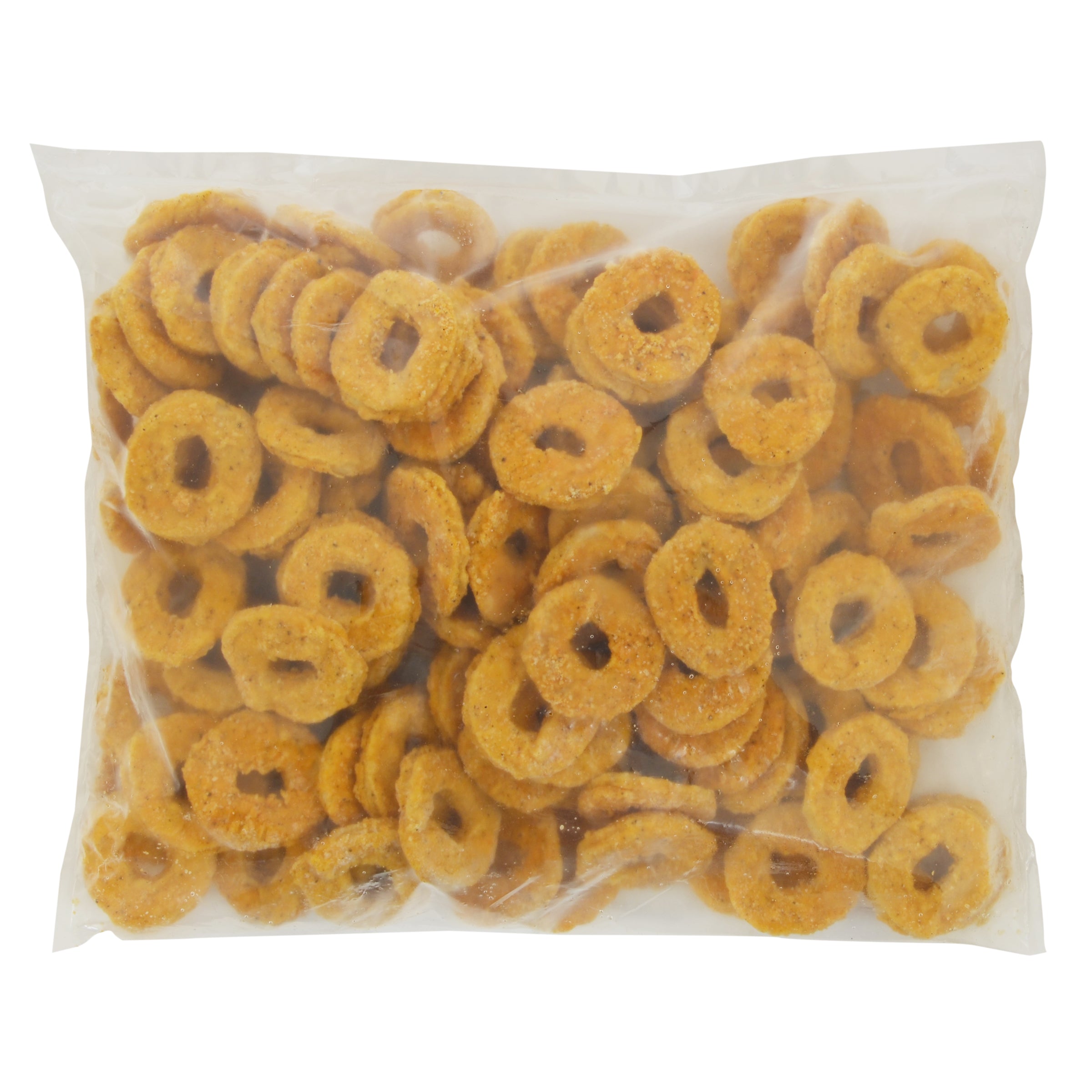 Chicken Fully Cooked Gold'n'spice Breaded Chik'n O's Avg 5 Pound Each - 2 Per Case.