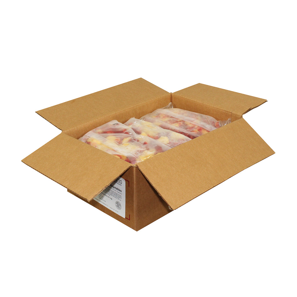 Sweet & Sour Chicken With Vegetables 5.25 Pound Each - 3 Per Case.