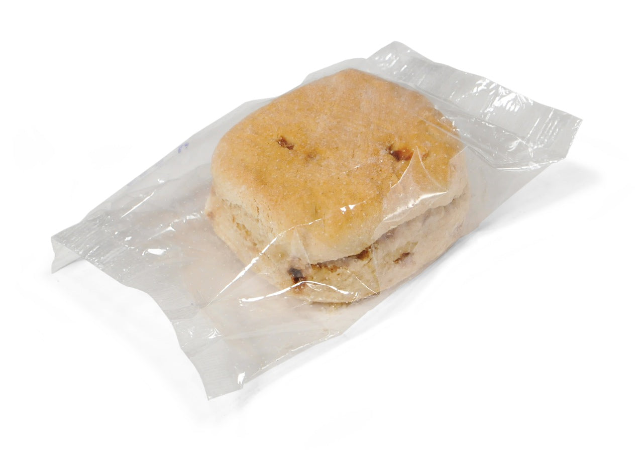 Bridgford Single Serve Individually Wrapped Maple Flavored White Whole Wheat Biscuits (Whole Grain) 72 Piece - 1 Per Case.