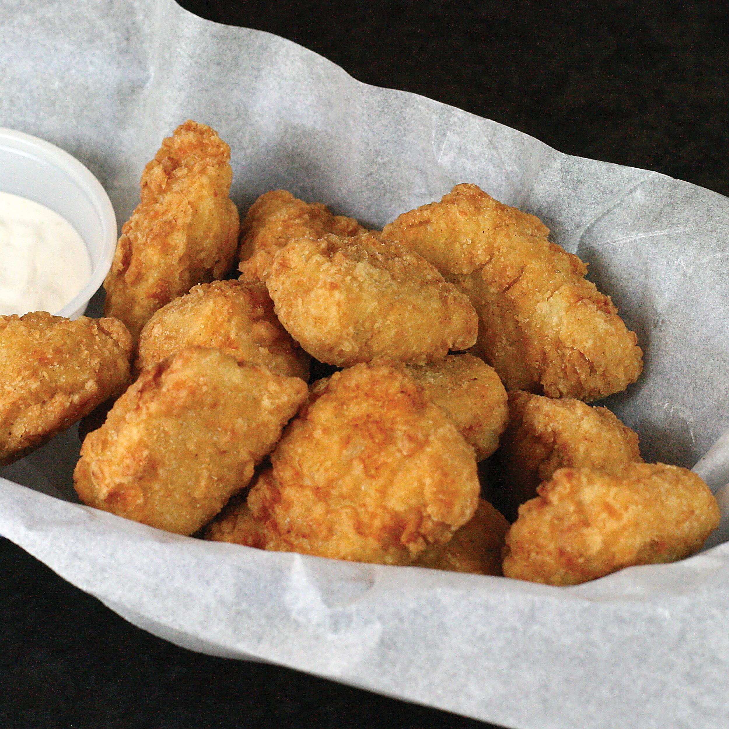 Chicken Fully Cooked Doo Wa Ditties Boneless Chickenbreast Chunk Fritters 5 Pound Each - 4 Per Case.