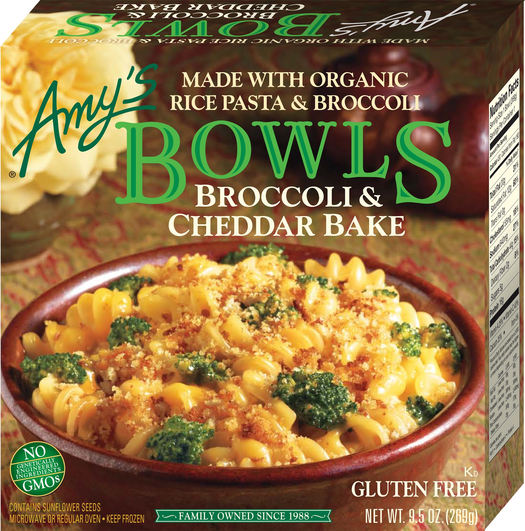 Broccoli & Cheddar Bake Bowl 9.5 Ounce Size - 12 Per Case.