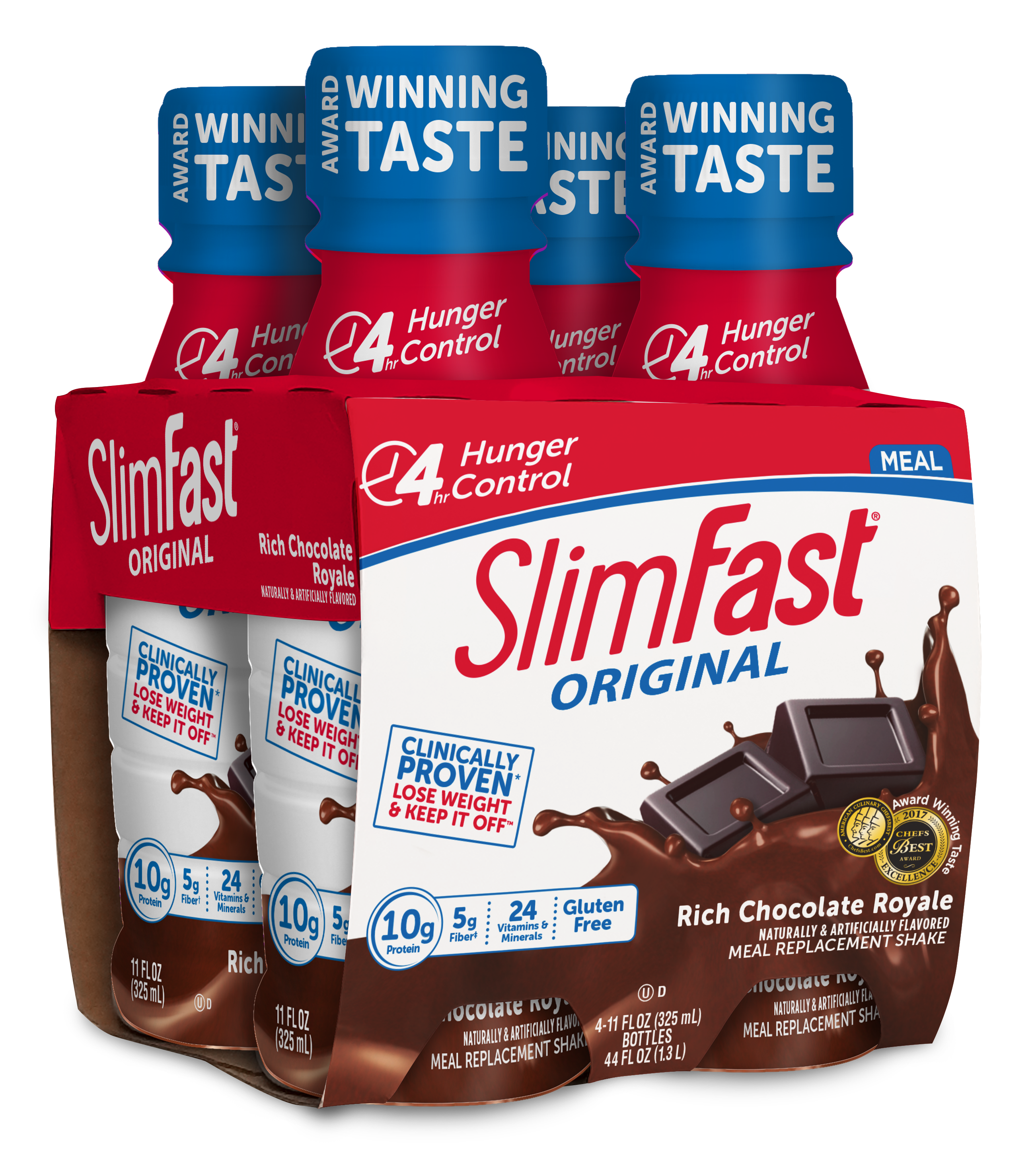 Slimfast Rtd Rich Chocolate Royale 11 Fluid Ounce - 12 Per Case.