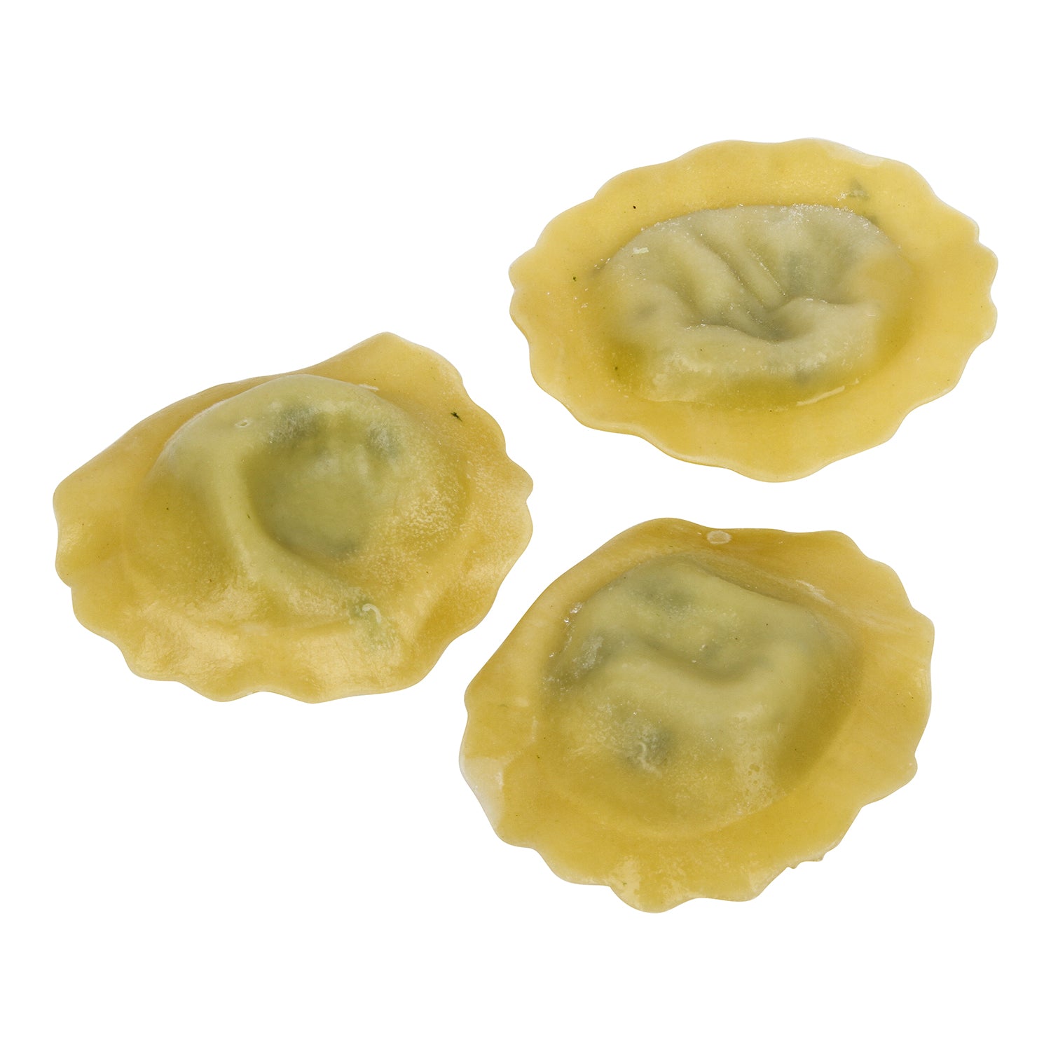 Fresh Frozen Mascarpone & Spinach Ravioli 3 Pound Each - 2 Per Case.