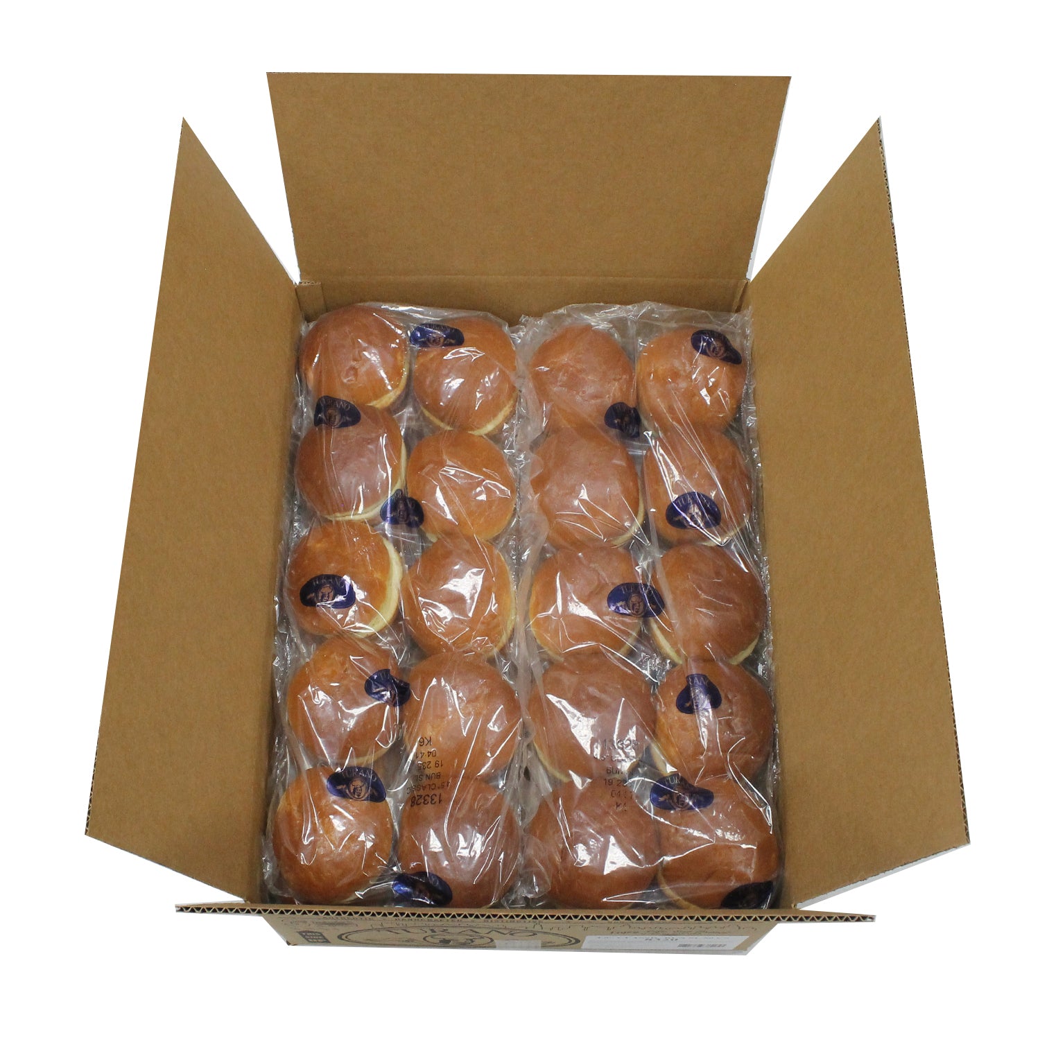 5" Classic Bun Slice 3.5 Ounce Size - 80 Per Case.