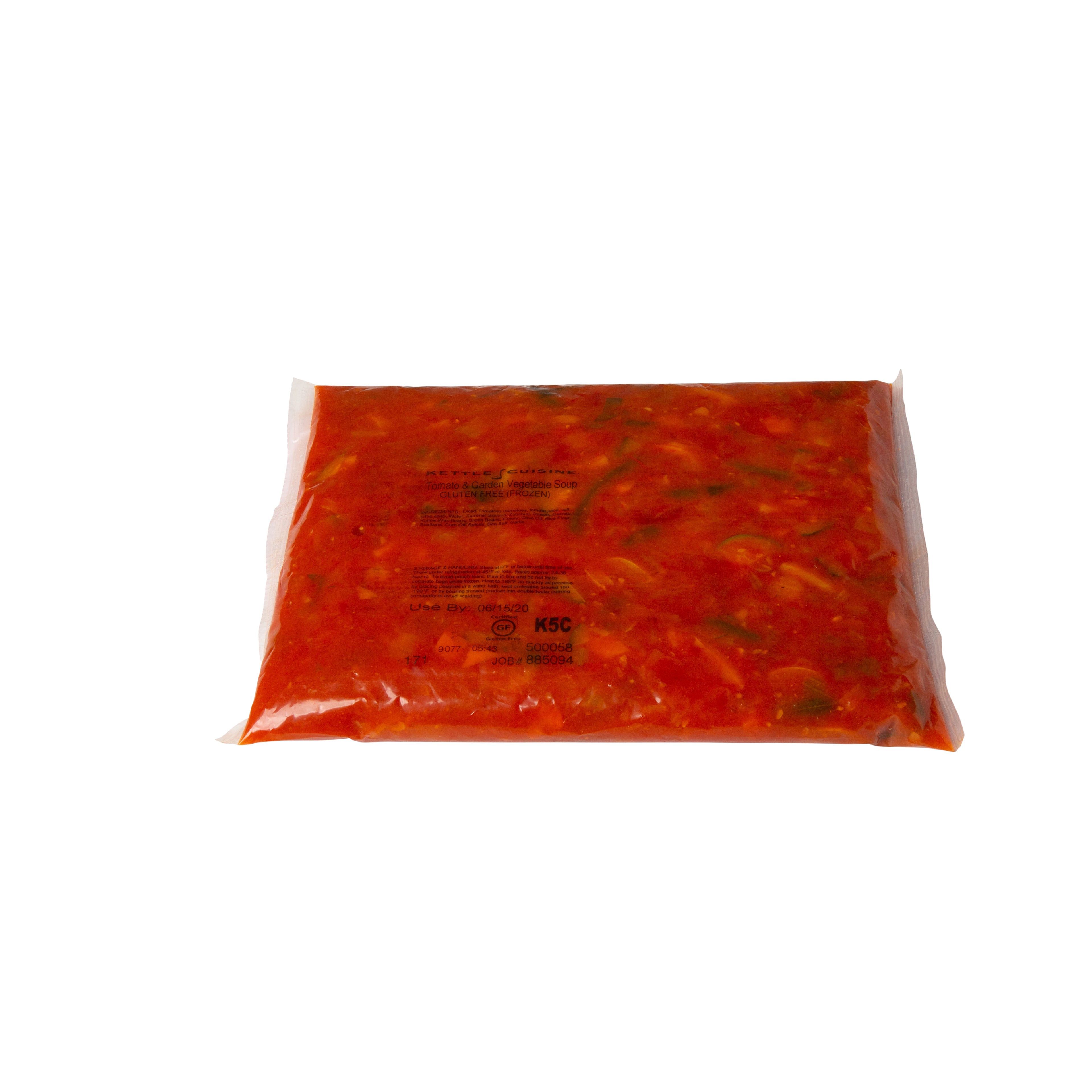 Tomato Soup With Garden Vegetables 4 Pound Each - 4 Per Case.