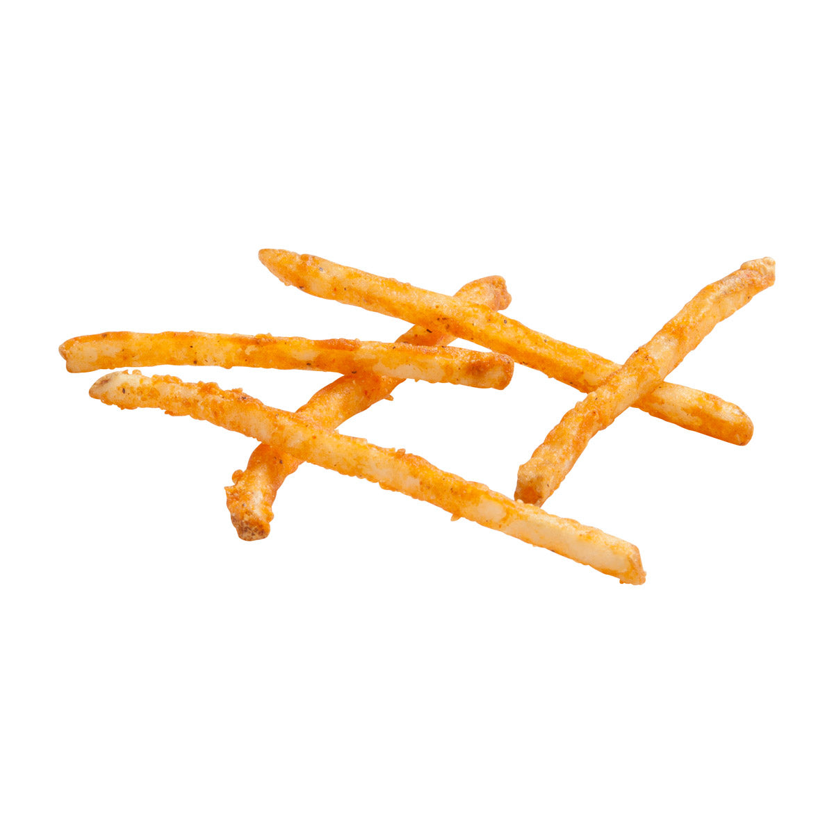 Simplot Seasonedcrisp Jr Buffalos 6" Buffalo Battered Julienne Fries 4.5 Pound Each - 6 Per Case.