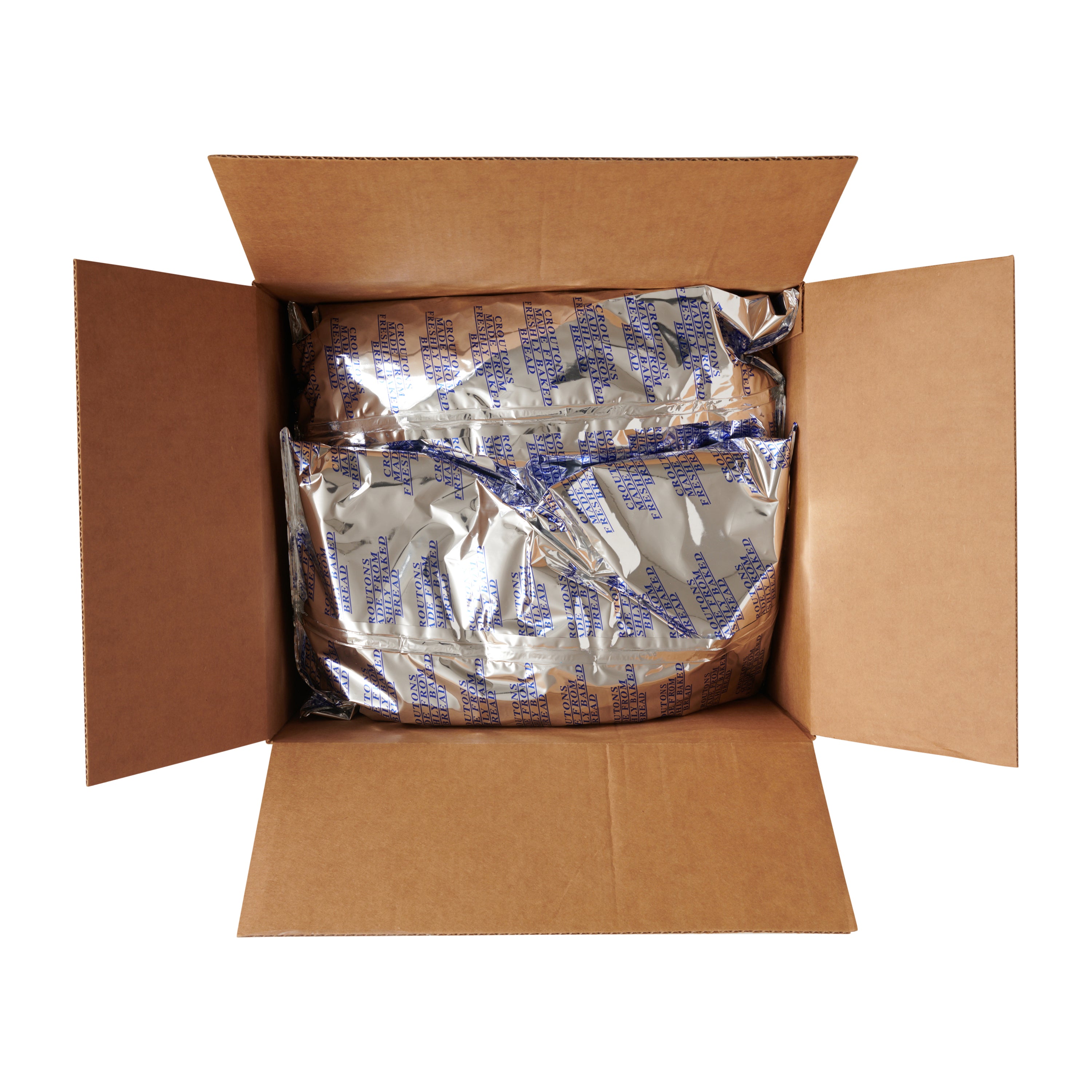 Fresh Gourmet Crouton Butter & Garlic Transfat Free 2.5 Pound Each - 4 Per Case.