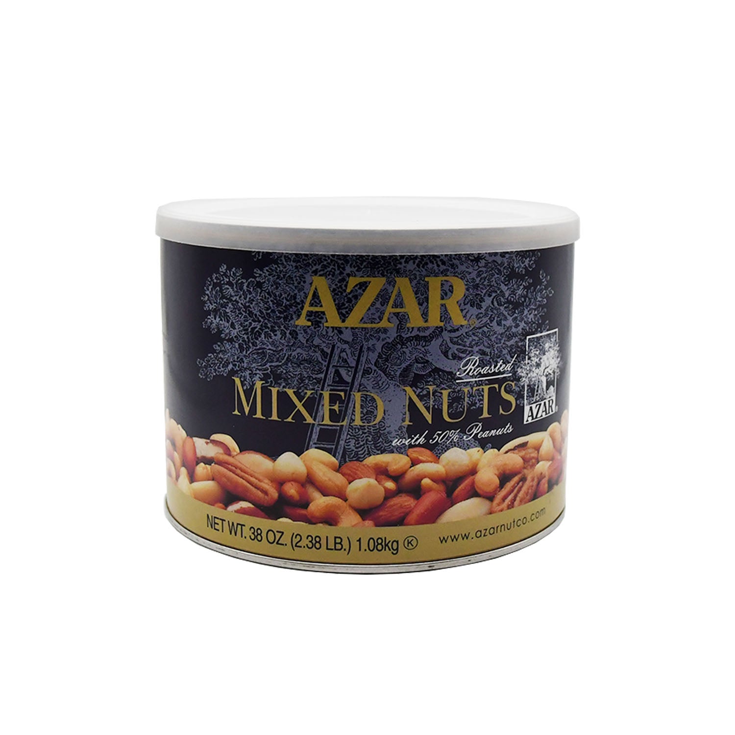 Az Mix With peanuts Wr Can 2.38 Pound Each - 6 Per Case.