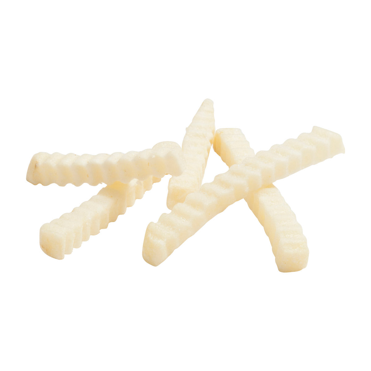 Simplot Classic Fries 6" Premium Crinkle Cut Fries 4.5 Pound Each - 6 Per Case.