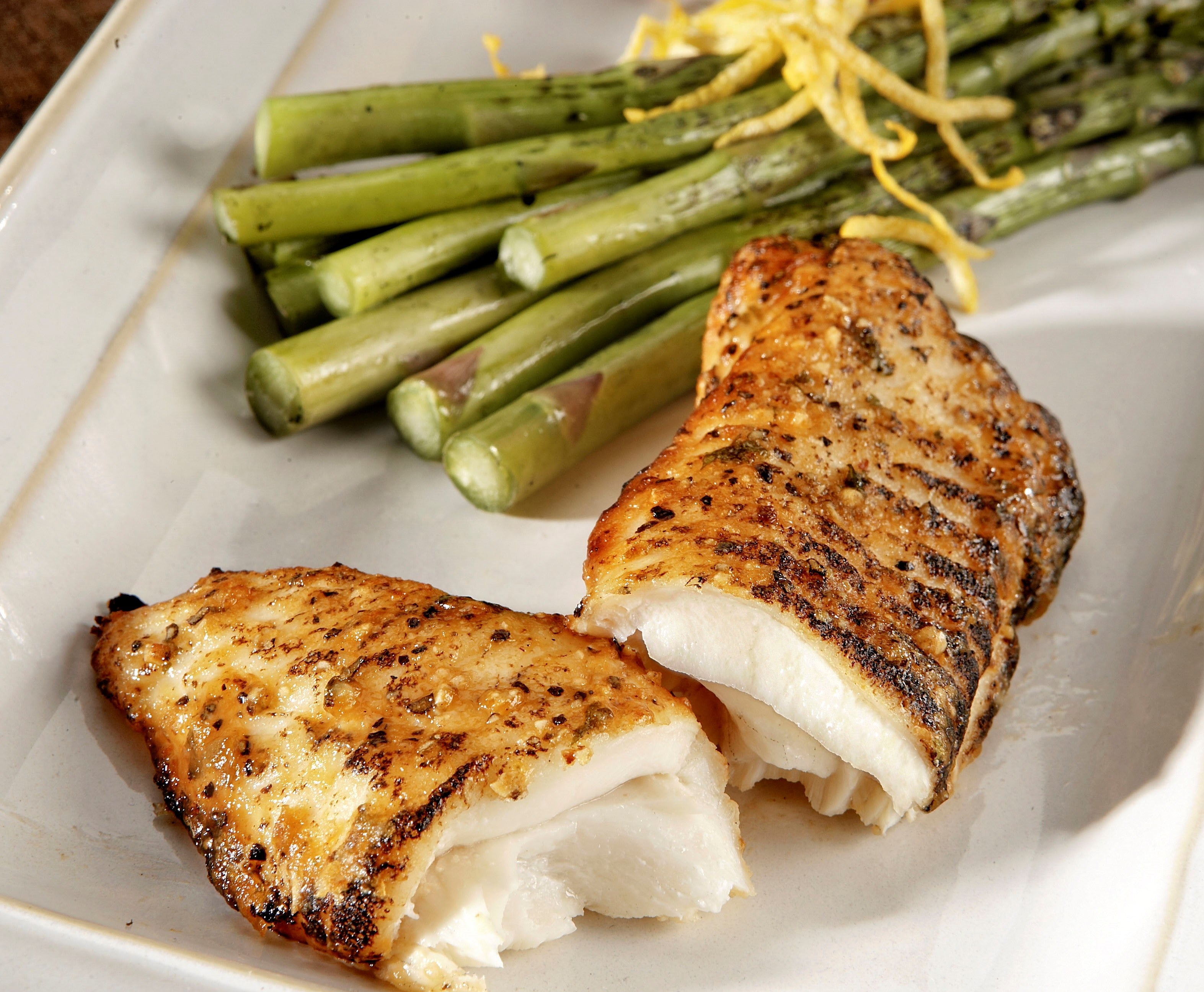 Fire Roasters Citrus Peppercorn Tilapia Fillets 10 Pound Each - 1 Per Case.
