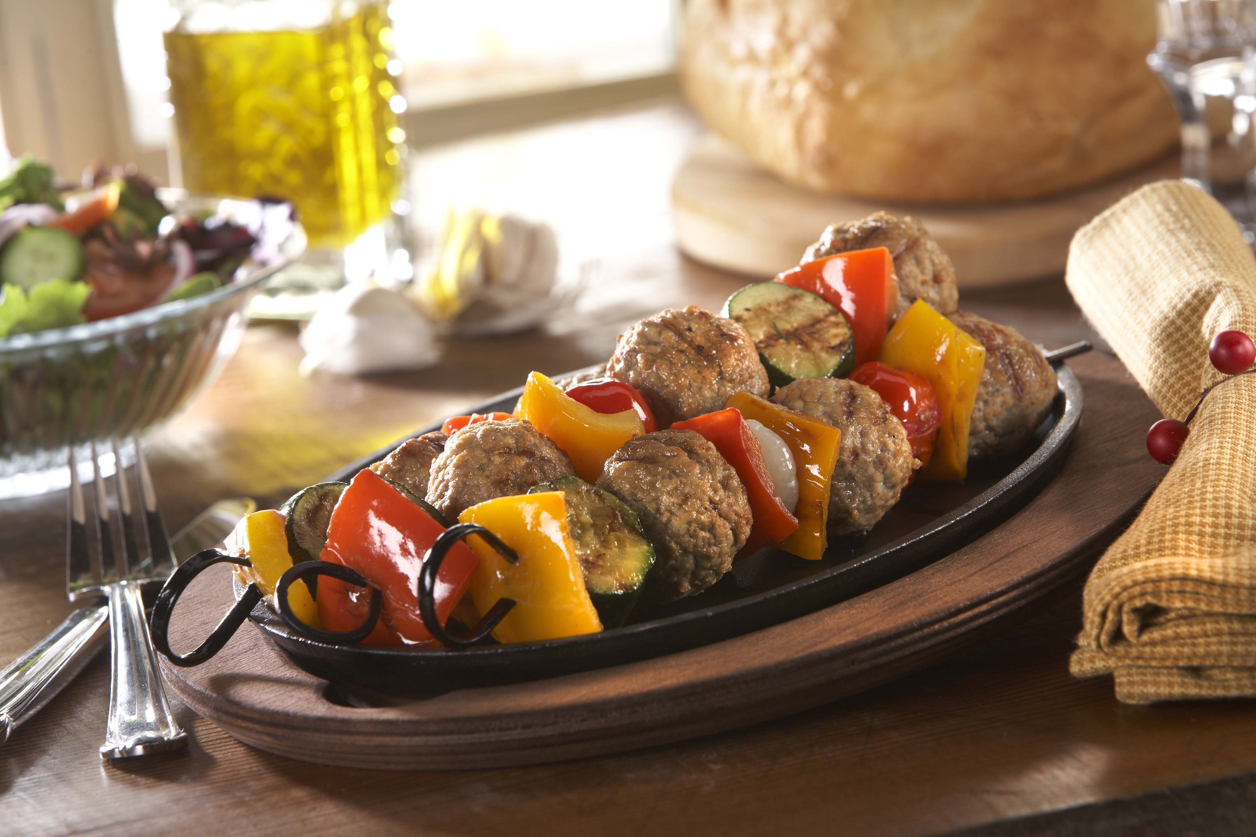 Cooked Italian Style Beef Meatballs 5 Pound Each - 2 Per Case.