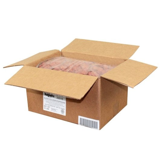 Margherita Collagen Casing 16-18 Count Pepperoni Slices 201.024 Ounce Size - 2 Per Case.