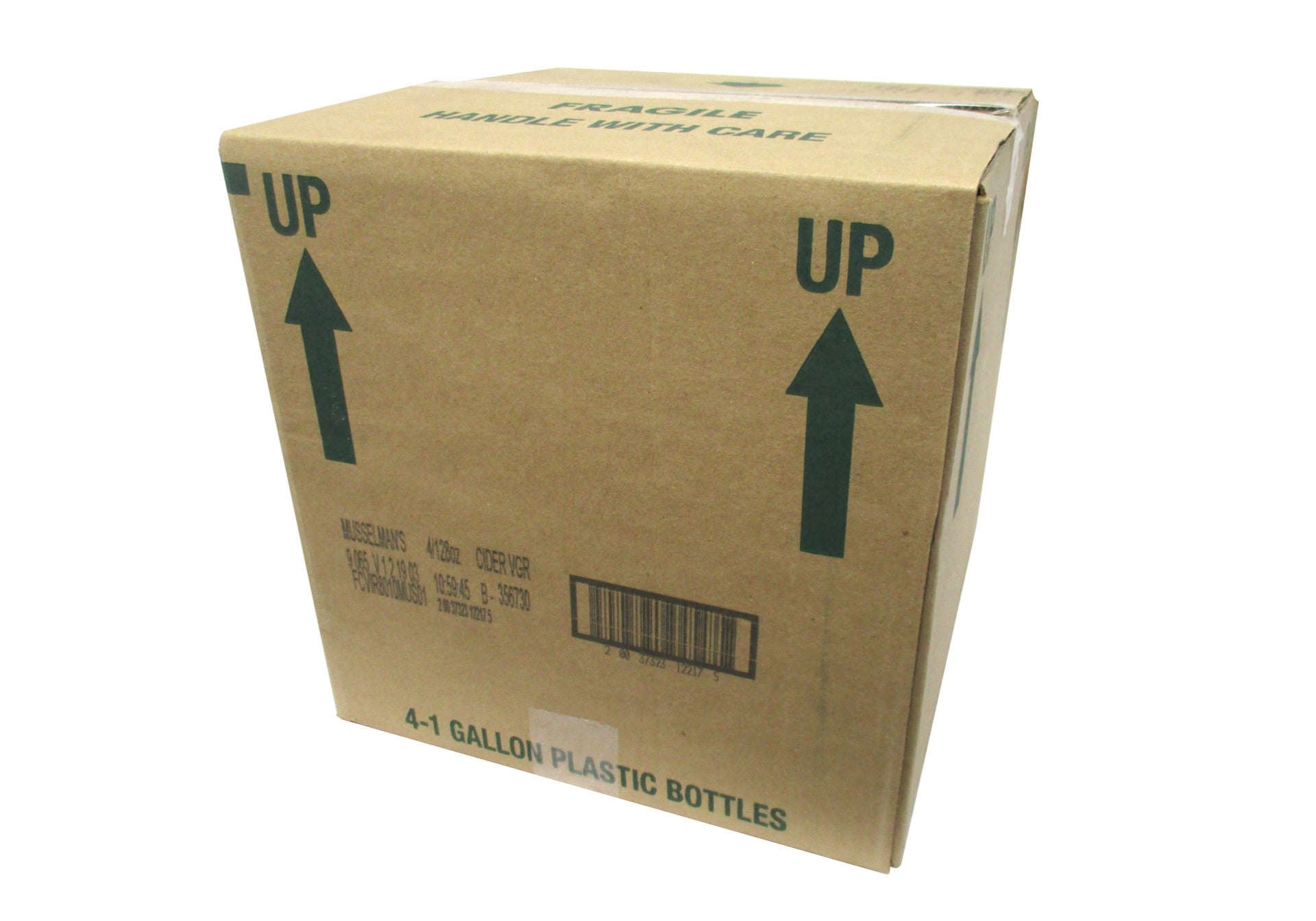 Musselman's Apple Cider Vinegar Plastic Bottle 128 Fluid Ounce - 4 Per Case.