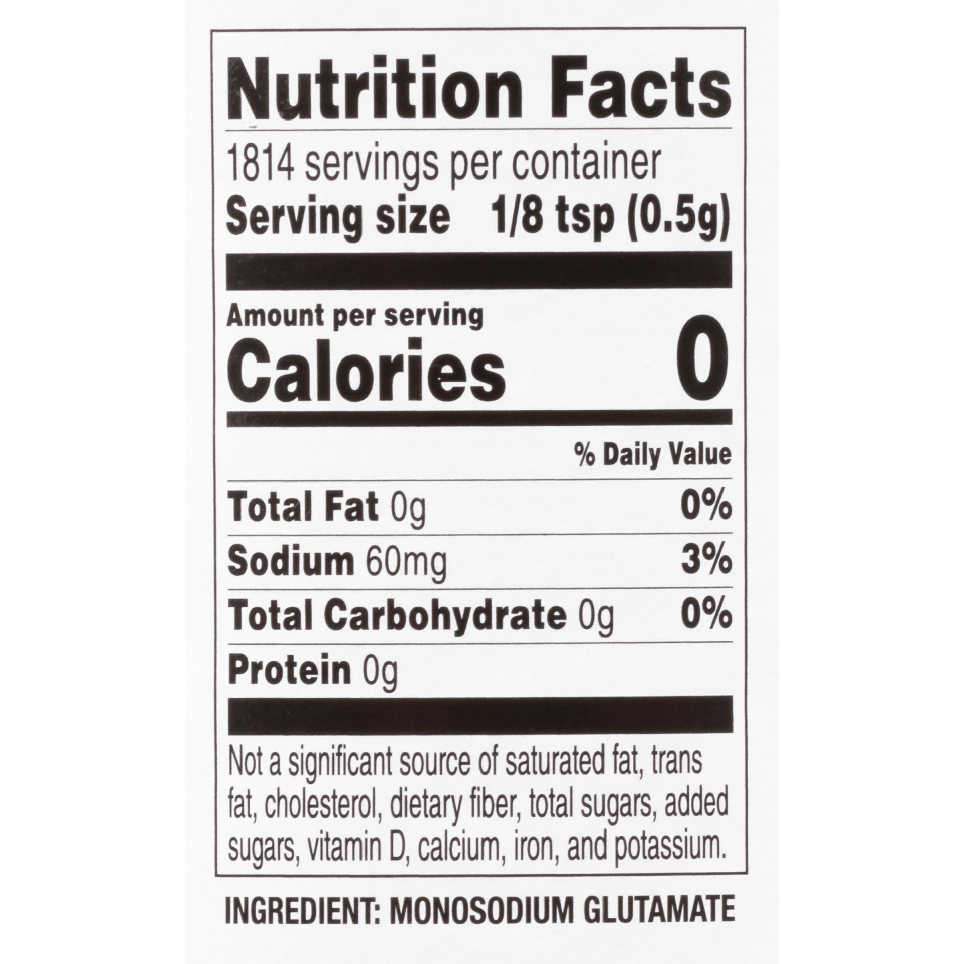 Accent Flavor Enhancer 2 Pound Each - 6 Per Case.