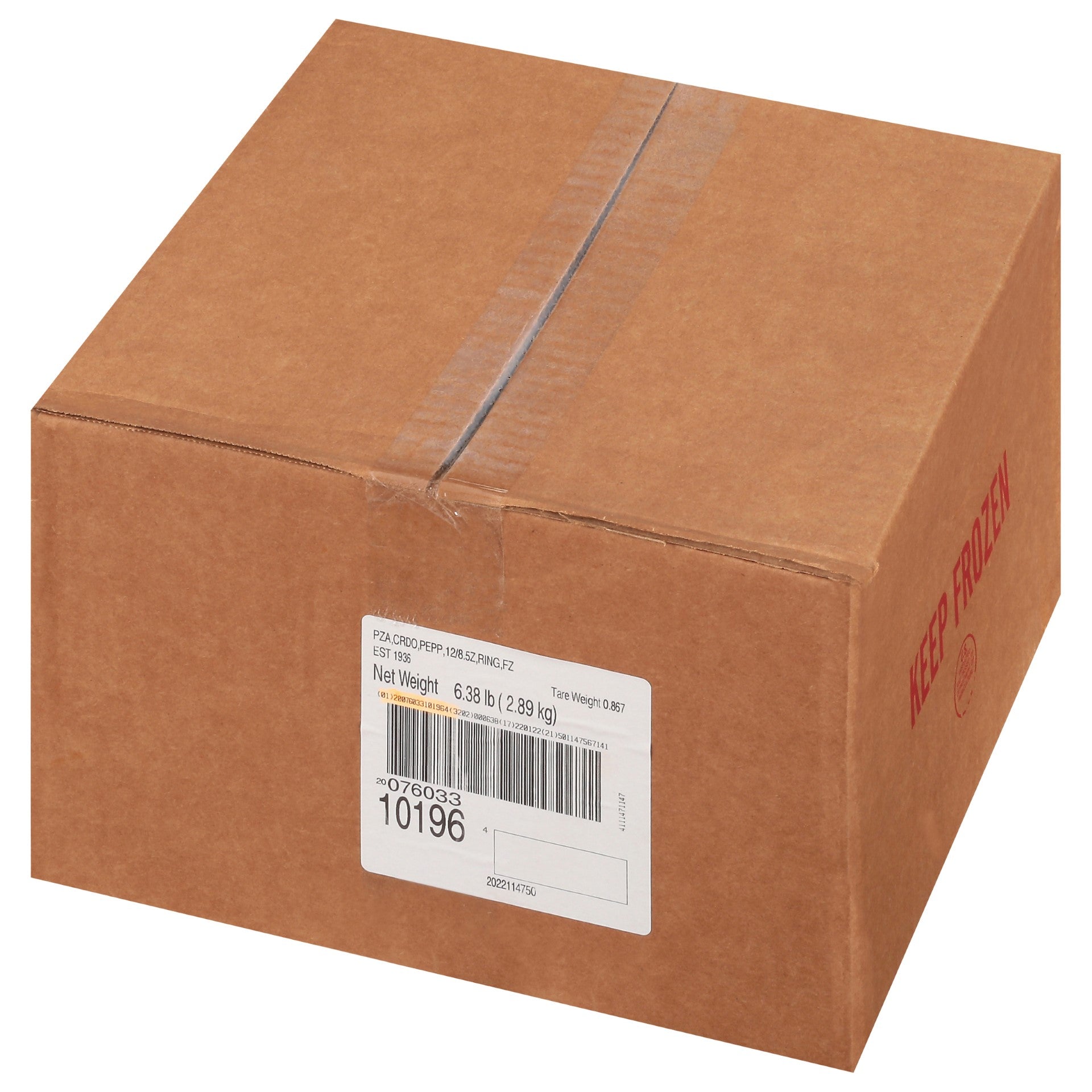 Pizza Rip N Dip Pepperoni 8.5 Ounce Size - 12 Per Case.