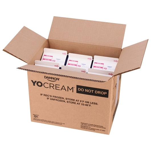 Yocream Frozen Custard Vanilla Cream Soft Serve Mix Premium Frozen Custard, 64 Ounces, 1 Per Case
