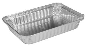 Oblong Shallow Pan 1 Count Packs - 500 Per Case.