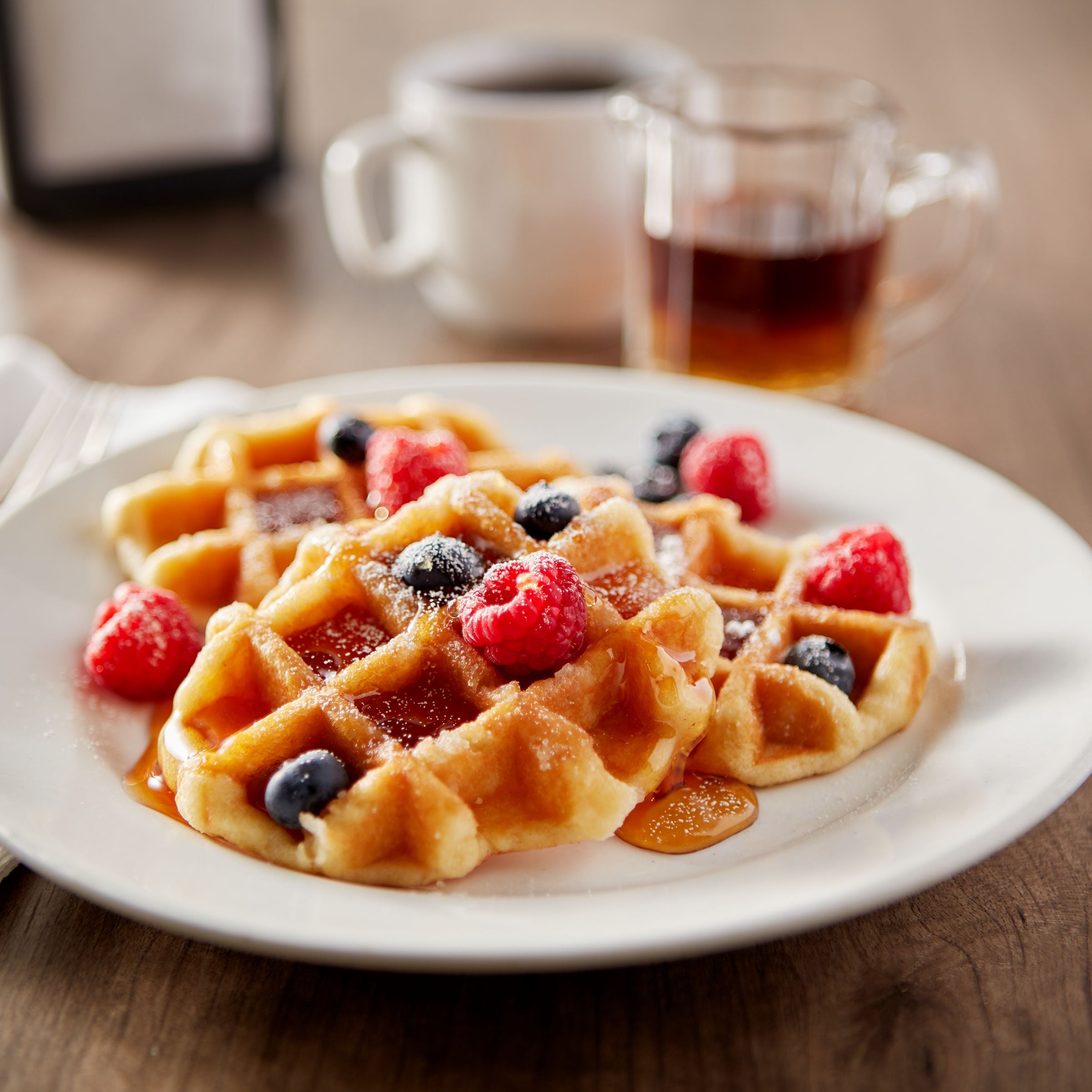 Pillsbury™ Thaw And Serve Belgian Style Waffle Carrier 6.34 Pound Each - 1 Per Case.