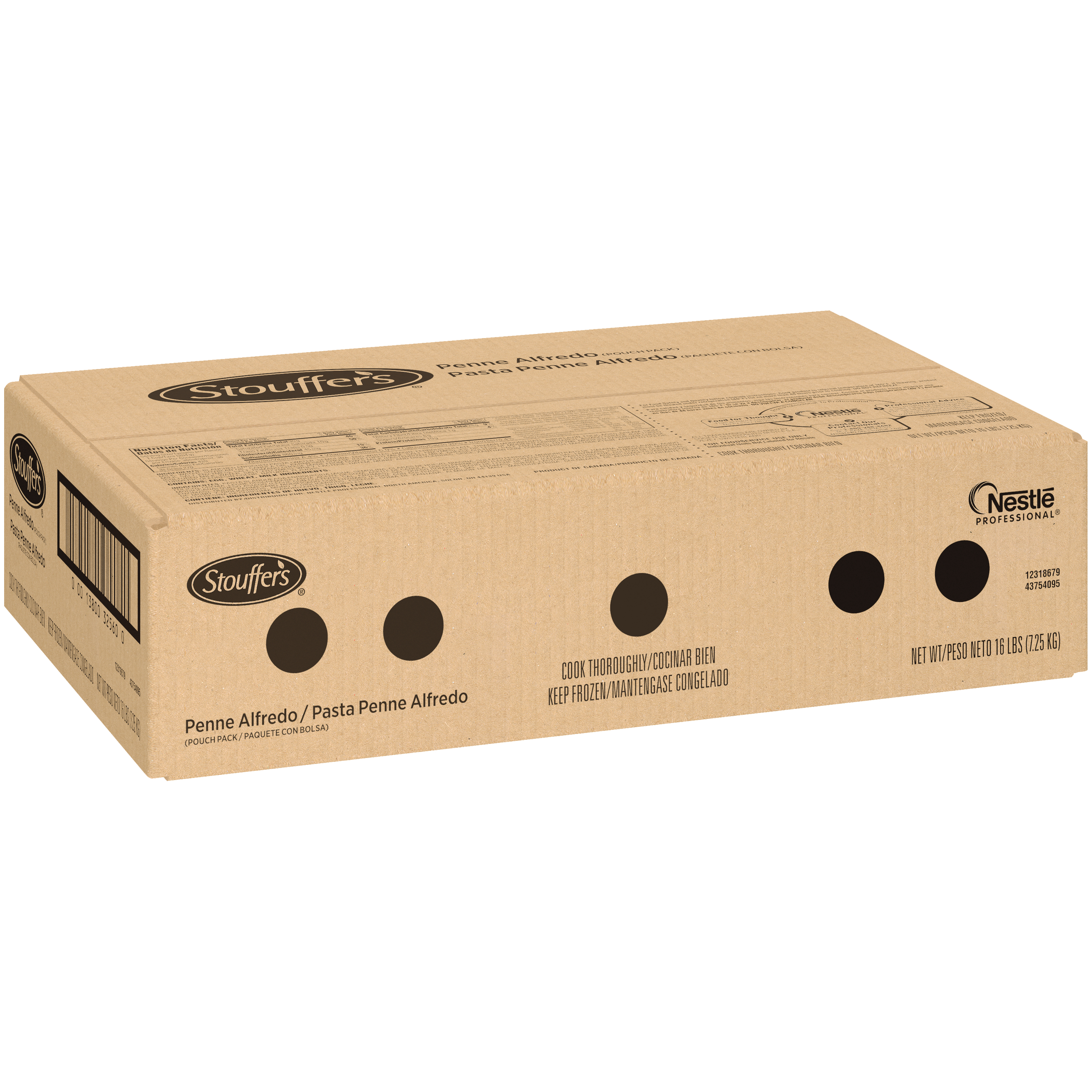 Stouffer's Penne Alfredo 4 64 Pouch 16.01 Pound Each - 1 Per Case.