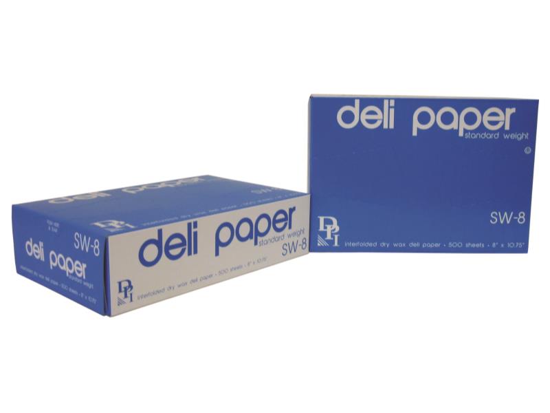 Durable Packaging Deli Sheets Standard Weight 500 Each - 12 Per Case.