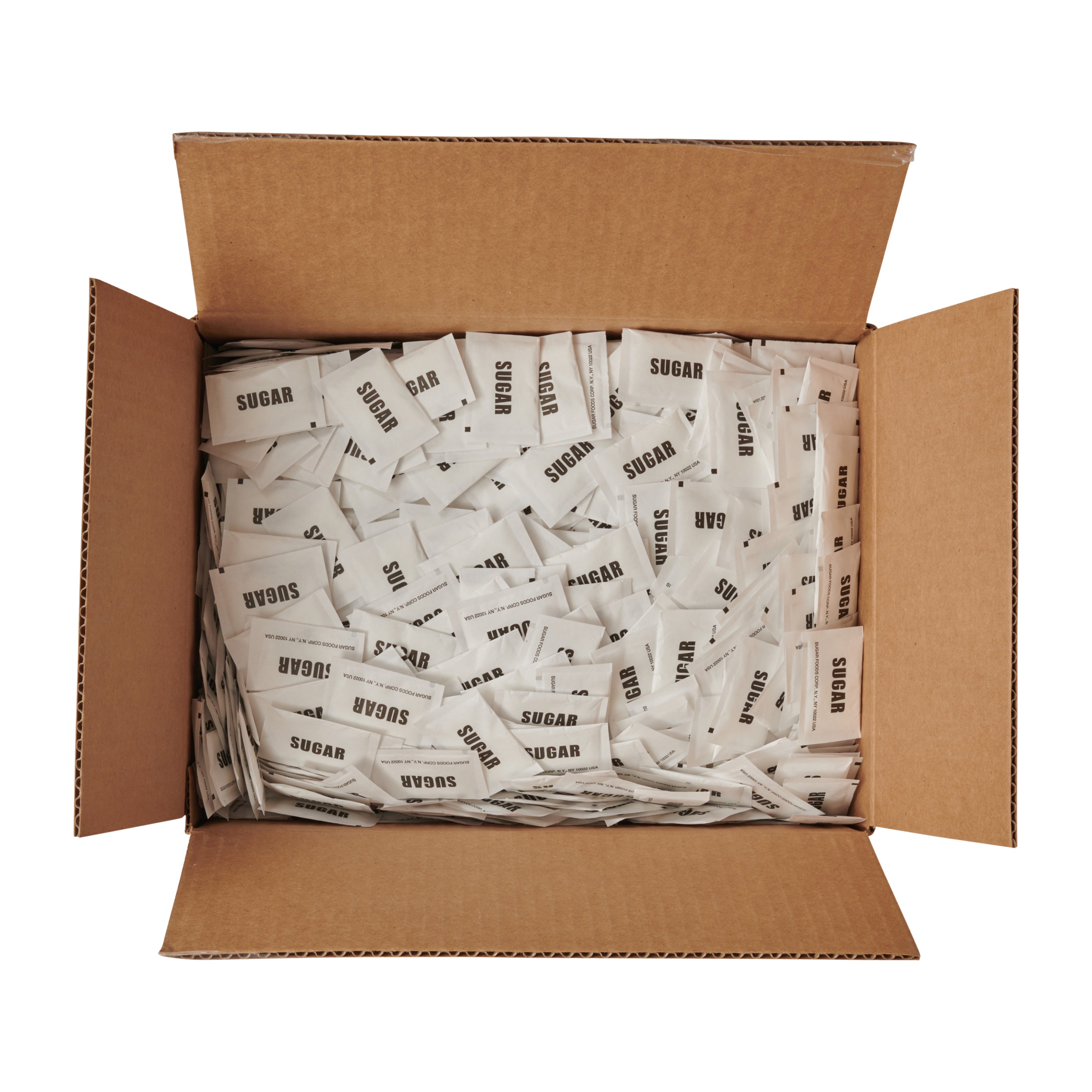 Sugar Foods Mil Sugar 0.1 Ounce Size - 12.5 Pound Per Case.