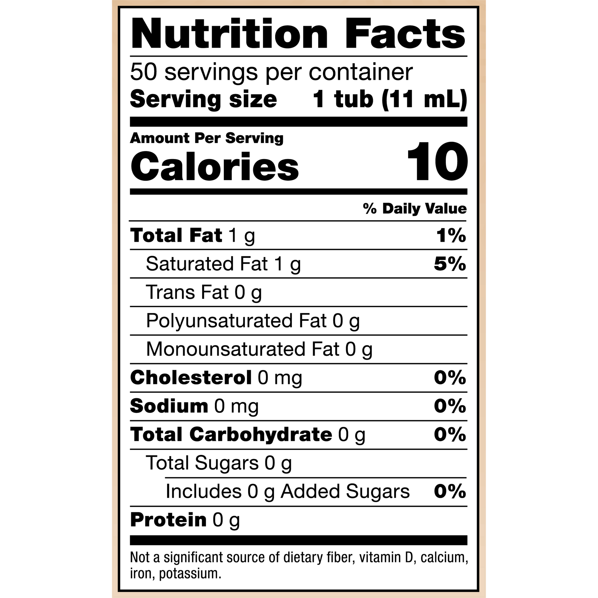 Coffee Mate Liquid Original Tubs 18.7 Fluid Ounce - 4 Per Case