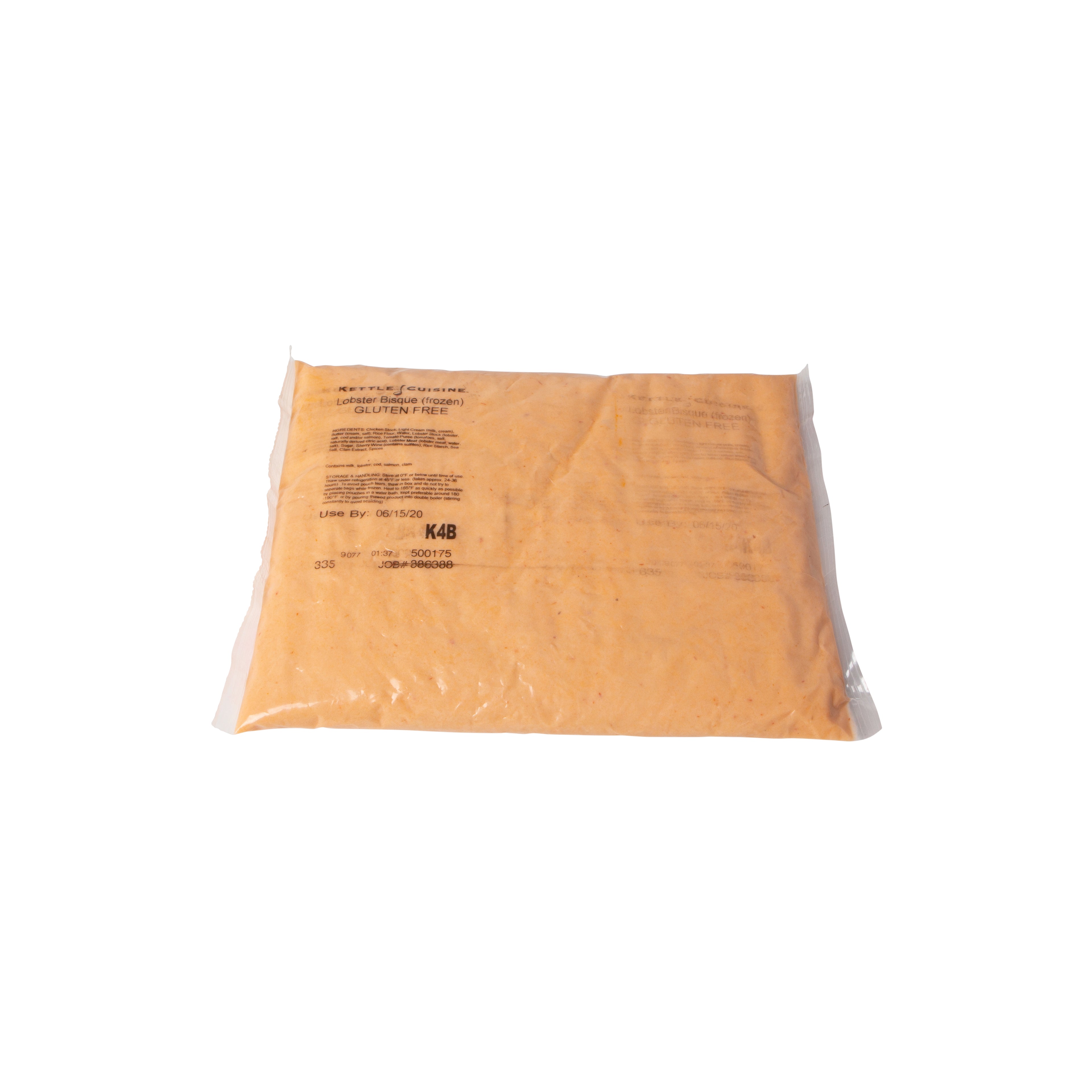 Lobster Bisque Soup 4 Pound Each - 4 Per Case.