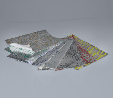 Durable Packaging 4" 5" Foil Laminatesheets 500 Each - 5 Per Case.