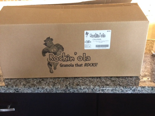 Rockin'ola Cinnamon Granola 56 Grams Each - 125 Per Case.