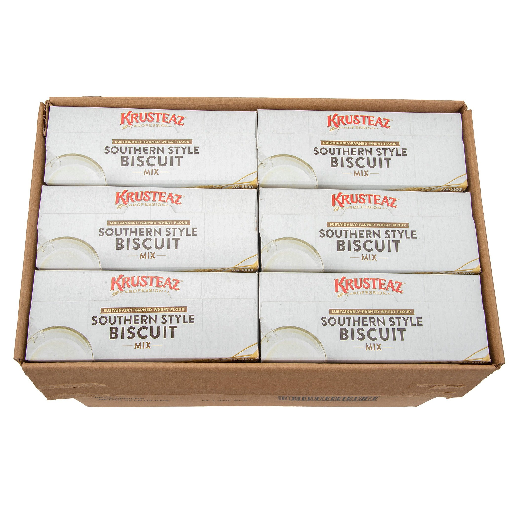 Krusteaz Professional Shepherd's Grain Southern Style Biscuit Mix 5 Pound Each - 6 Per Case.