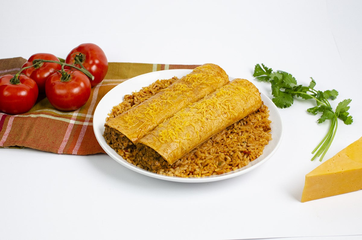 Taste Traditions Lean Ground Beef Enchilada 10.5 Pound Each - 1 Per Case.