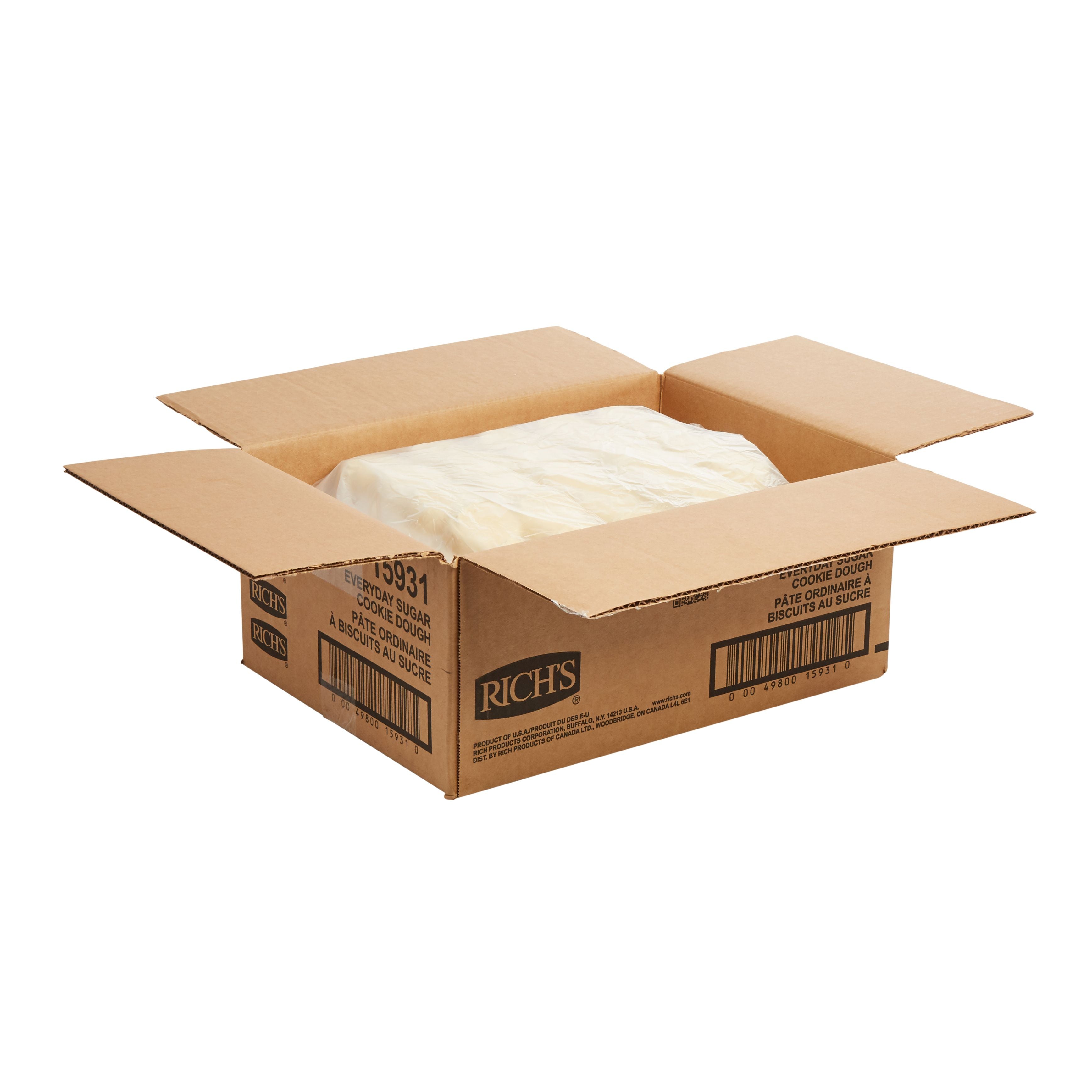 Everyday Sugar Cookie Dough 1.5 Ounce Size - 210 Per Case.