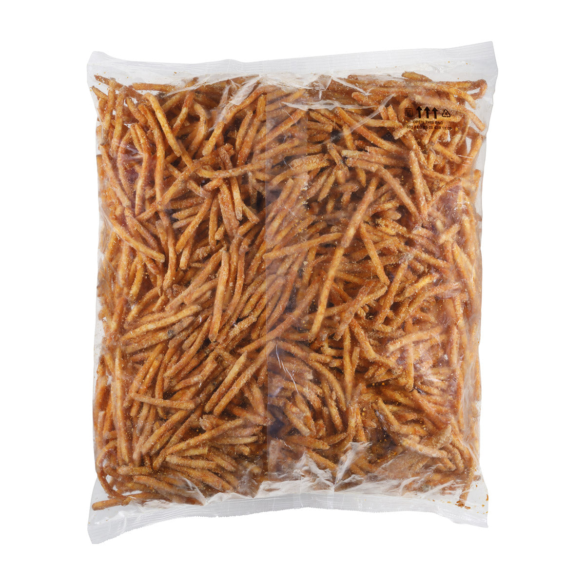 Simplot Seasonedcrisp Jr Buffalos 6" Buffalo Battered Julienne Fries 4.5 Pound Each - 6 Per Case.