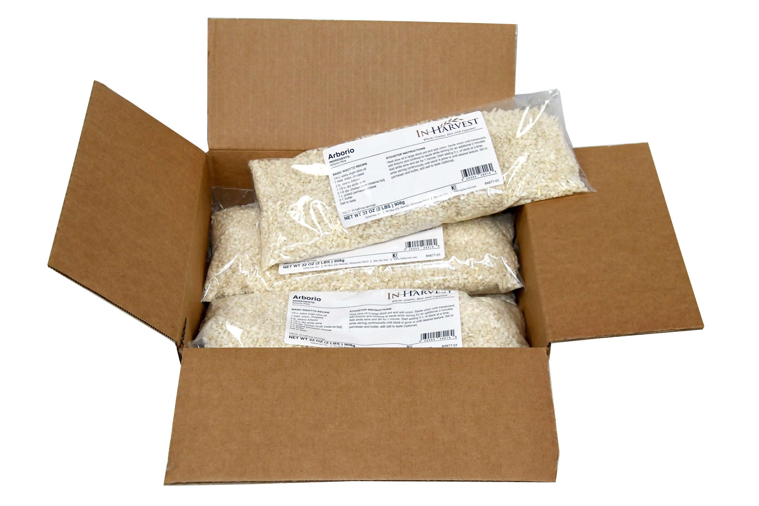 Arborio Cholesterol Free Rice 2 Pound Each - 6 Per Case.