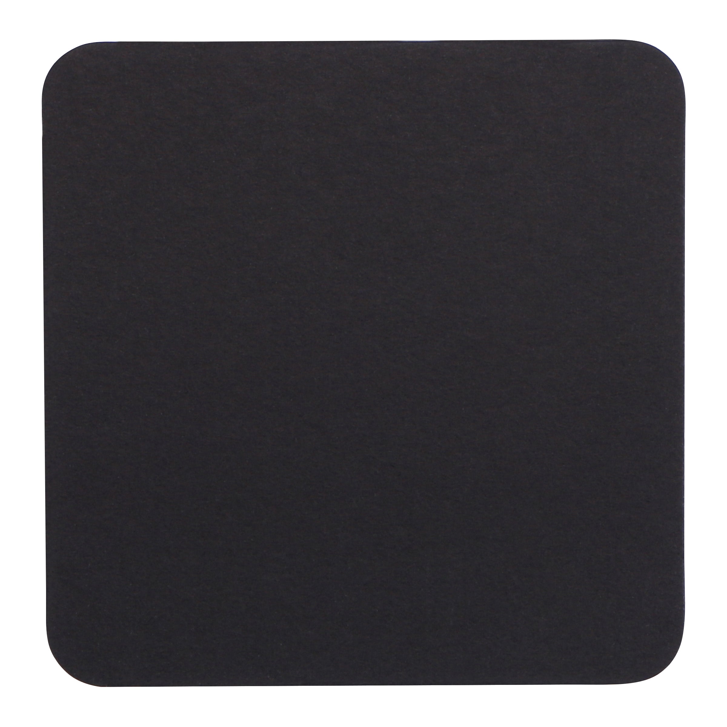 Coaster Pulpboard Light Weight Black In Square 500 Each - 1 Per Case.