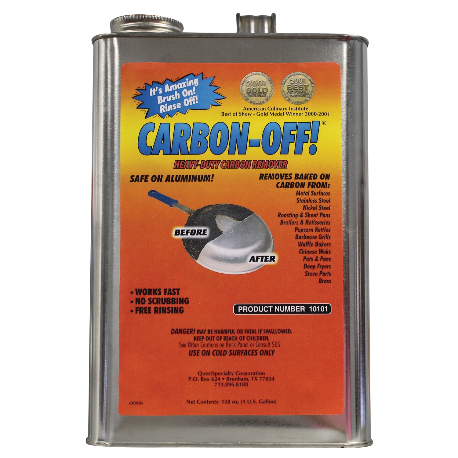 Carbon Off Hd Carbon Remover Gal 128 Ounce Size - 1 Per Case.