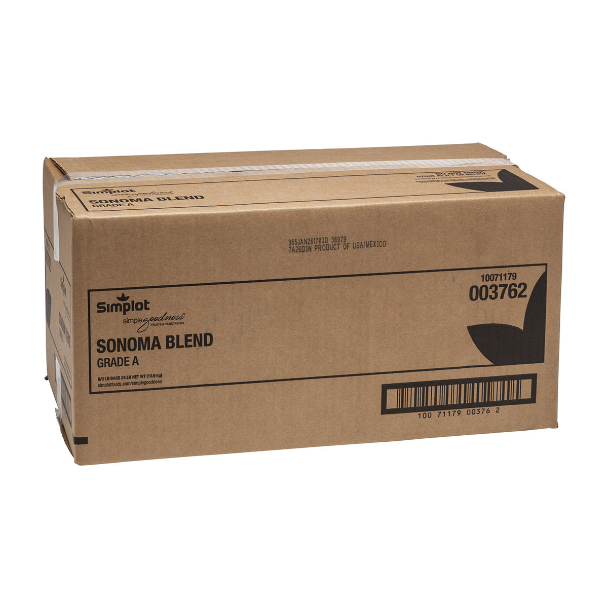 Simplot Simple Goodness Premium Vegetables Sonoma Vegetable Blend 3 Pound Each - 8 Per Case.