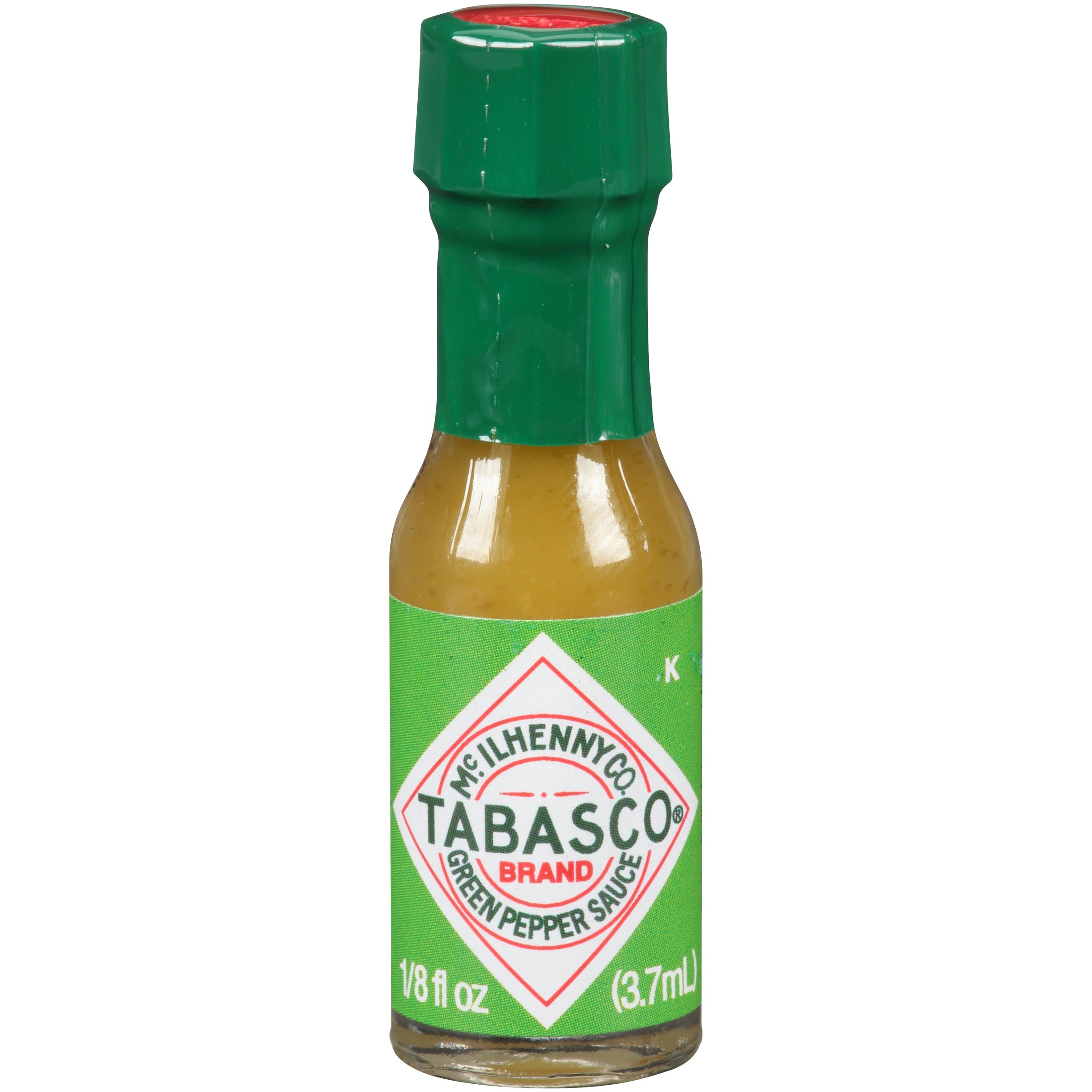 Tabasco Green Pepper Sauce 0.125 Fluid Ounce - 144 Per Case.