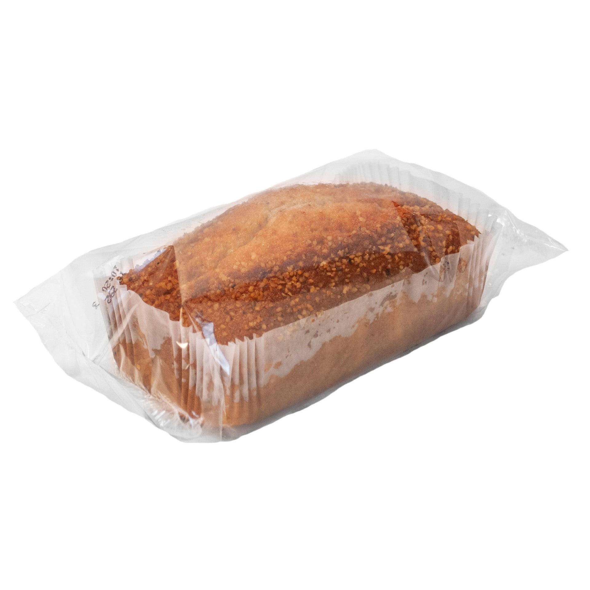 Alpha Baking Banana Bread Individually Wrapped 16 Ounce Size - 1 Per Case.
