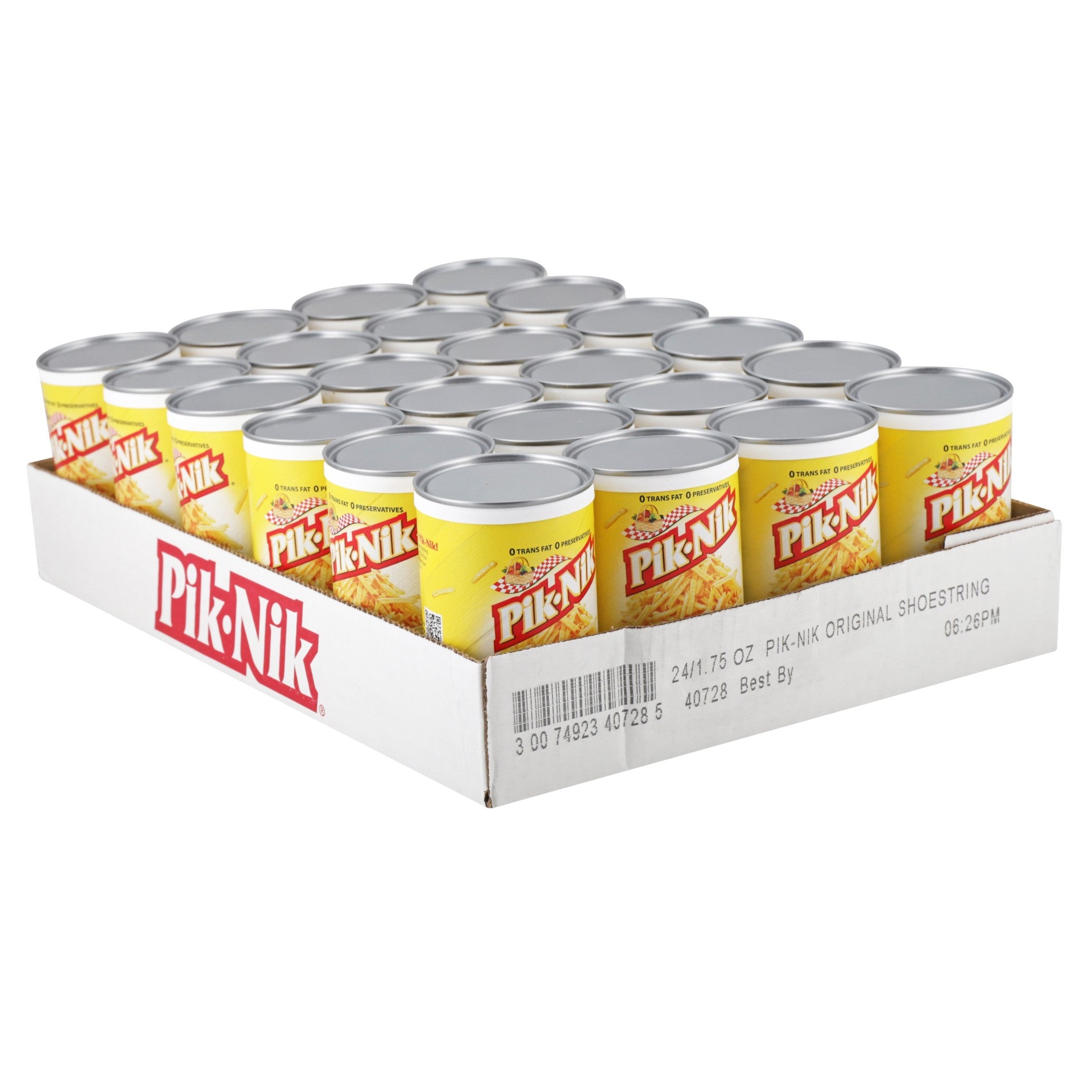 Original Shoestring Potatoes Tray 1.75 Ounce Size - 24 Per Case.