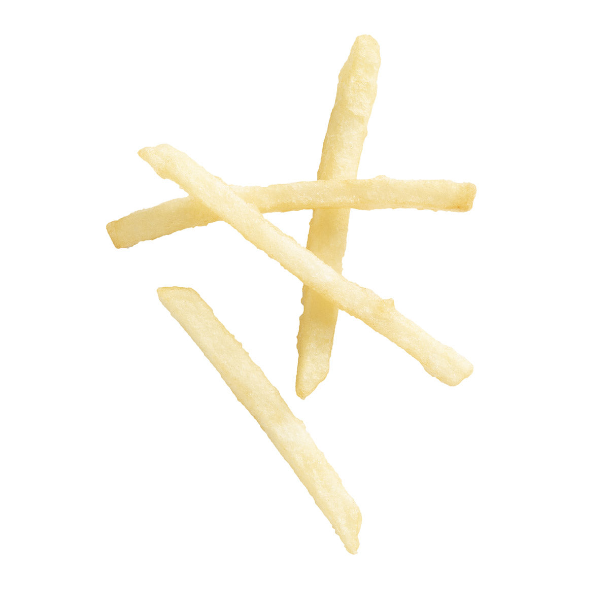 Simplot Conquest Delivery 4" Clear Coatedshoestring Cut Fries 4.5 Pound Each - 6 Per Case.
